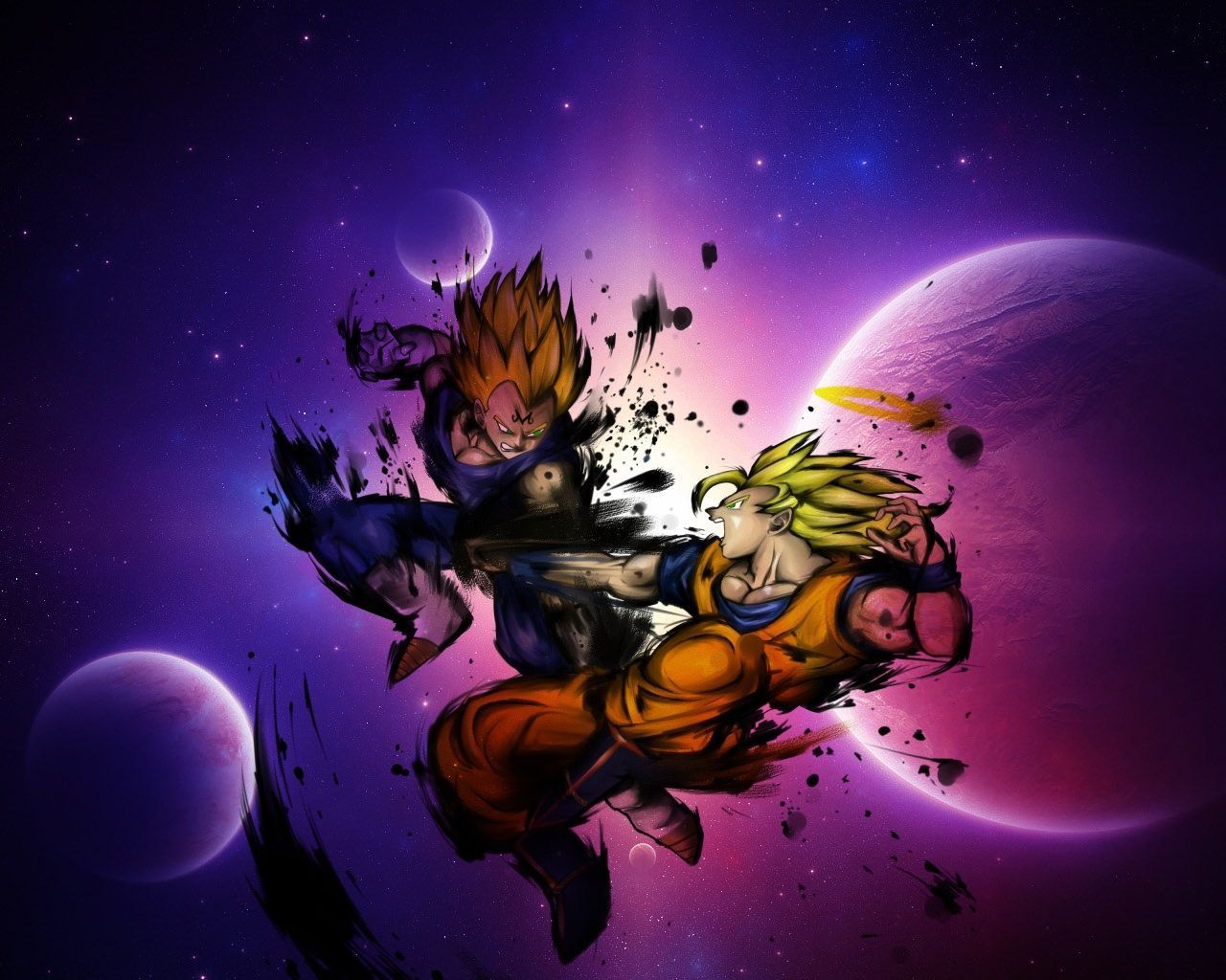 Dragon Ball Z Goku 4K Moon Wallpapers