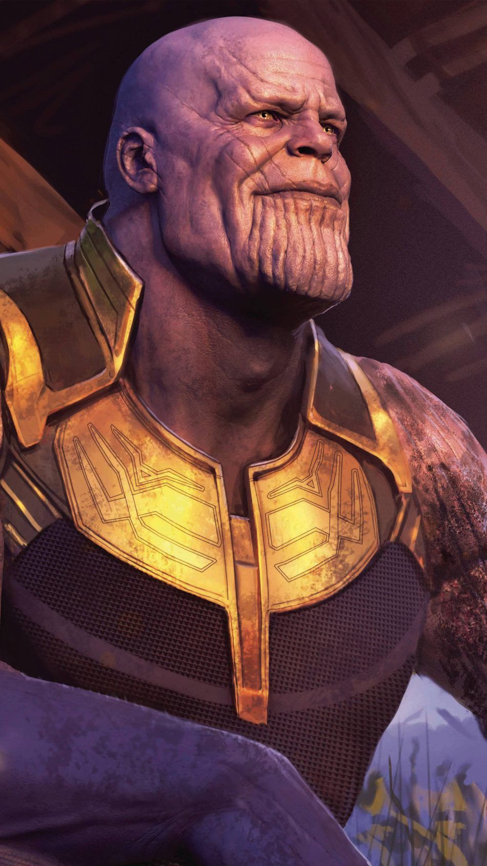 Endgame Thanos Minimal Wallpapers