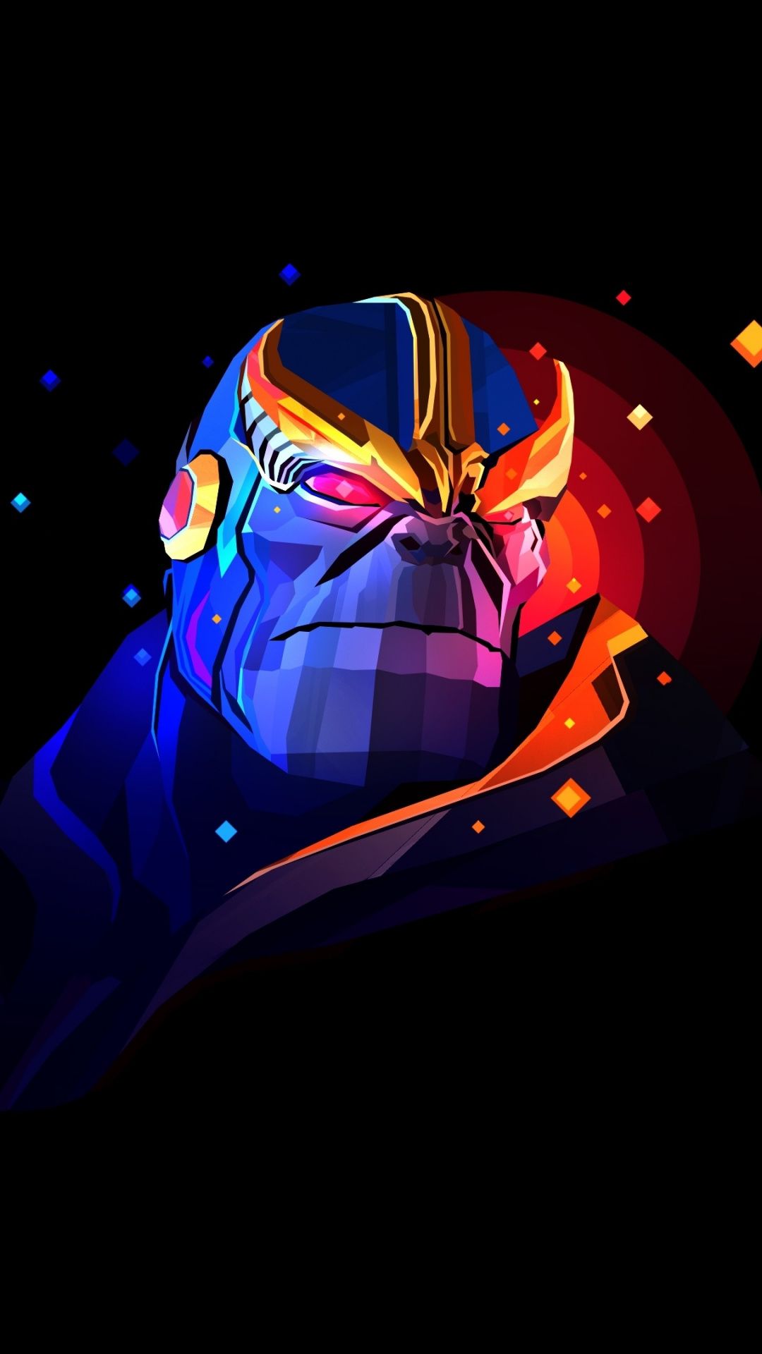 Endgame Thanos Minimal Wallpapers