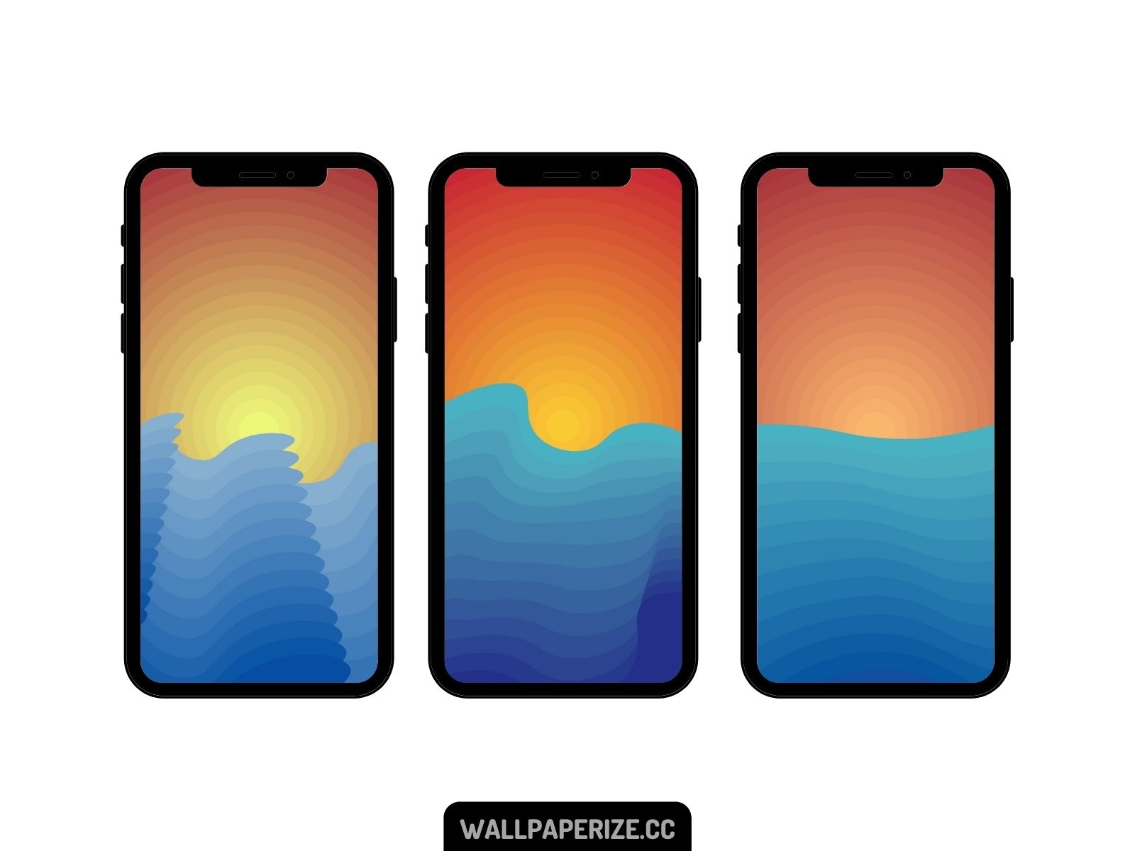 Gradient Mesh Minimal Wallpapers