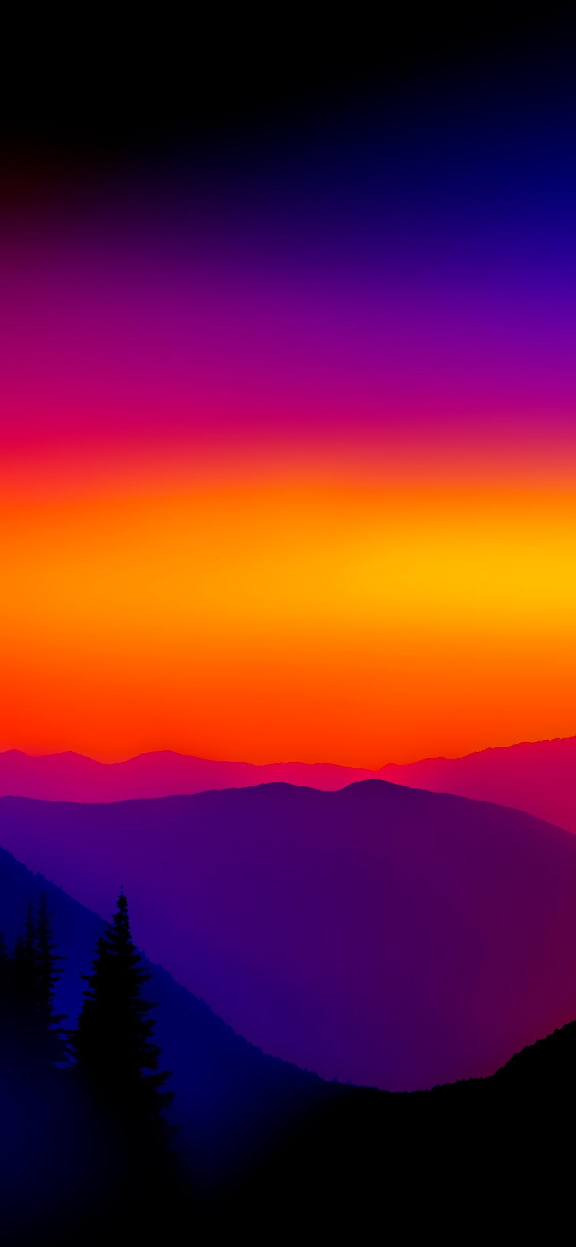 Gradient Orange-Purple Wallpapers