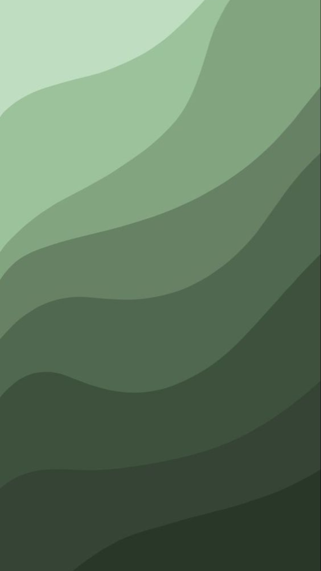 Green Gradient Minimal Wallpapers