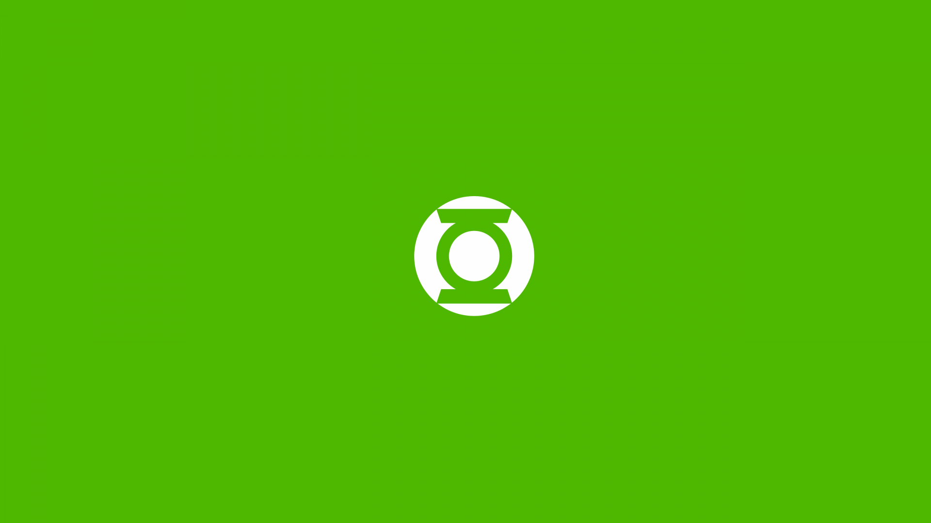 Green Lantern Minimal Wallpapers