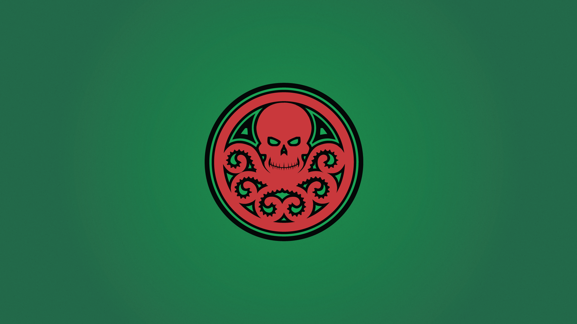 Hail Hydra Minimal Wallpapers