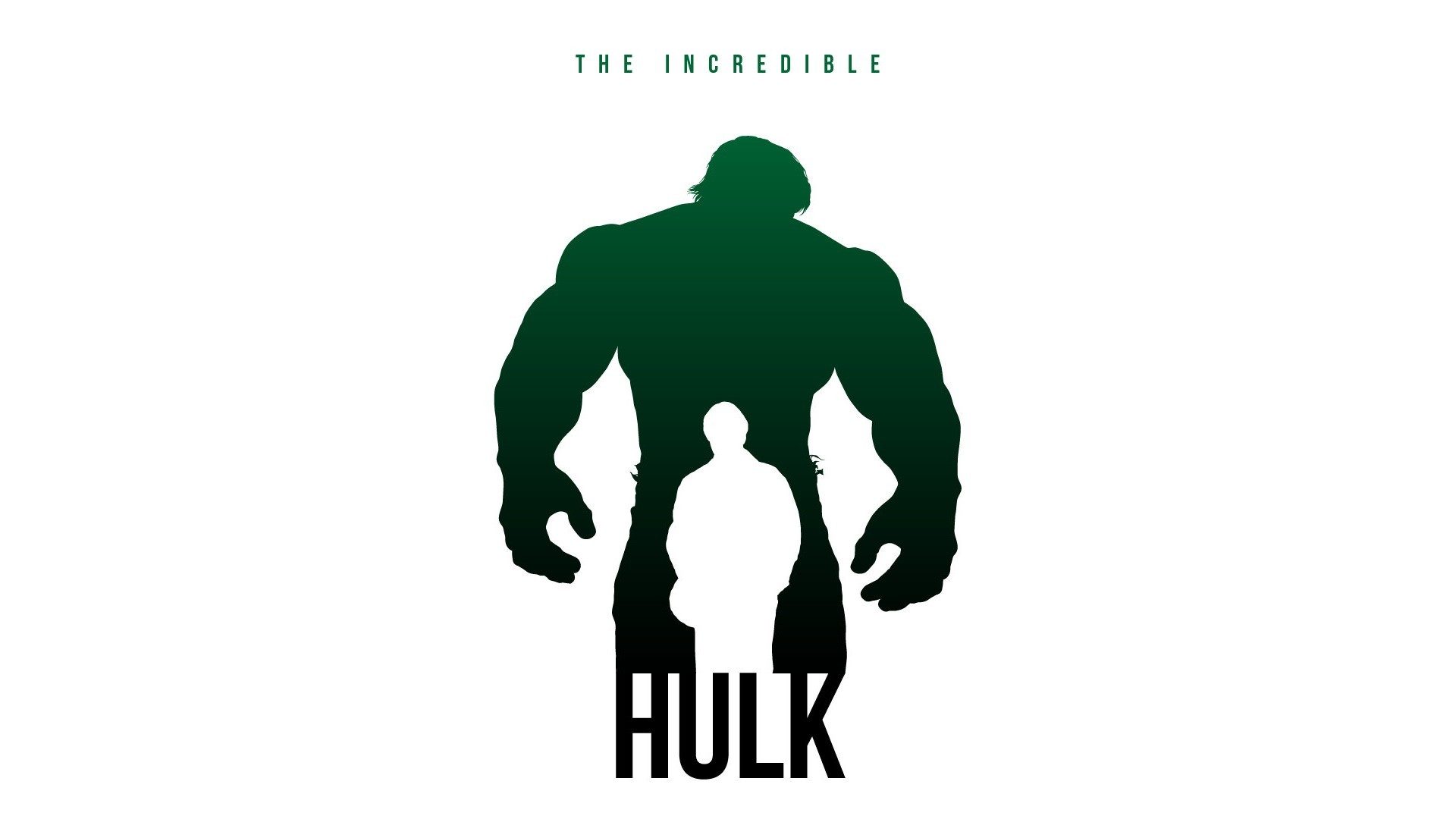 Hulk 4K Minimal Art Wallpapers