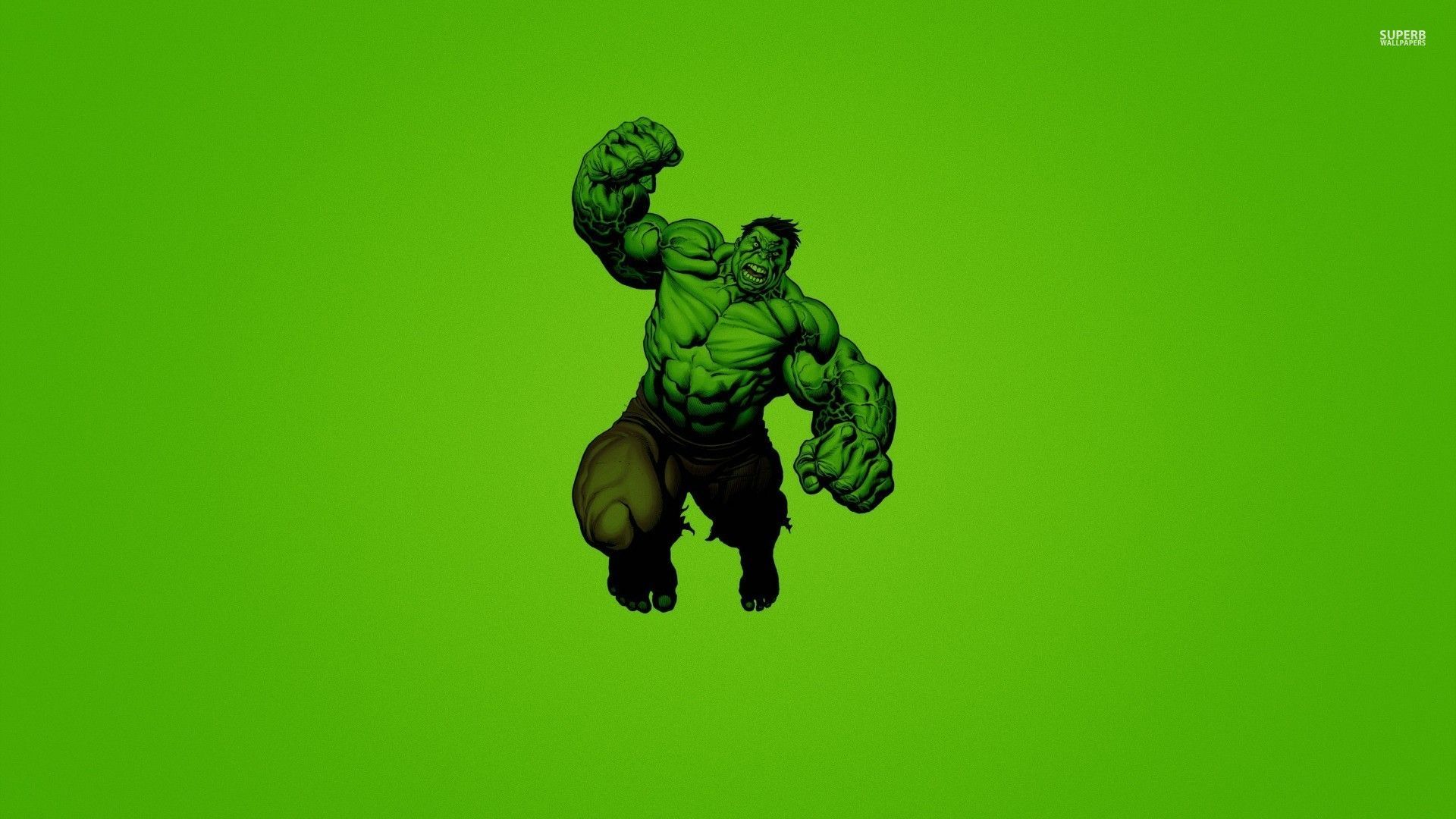 Hulk 4K Minimal Art Wallpapers