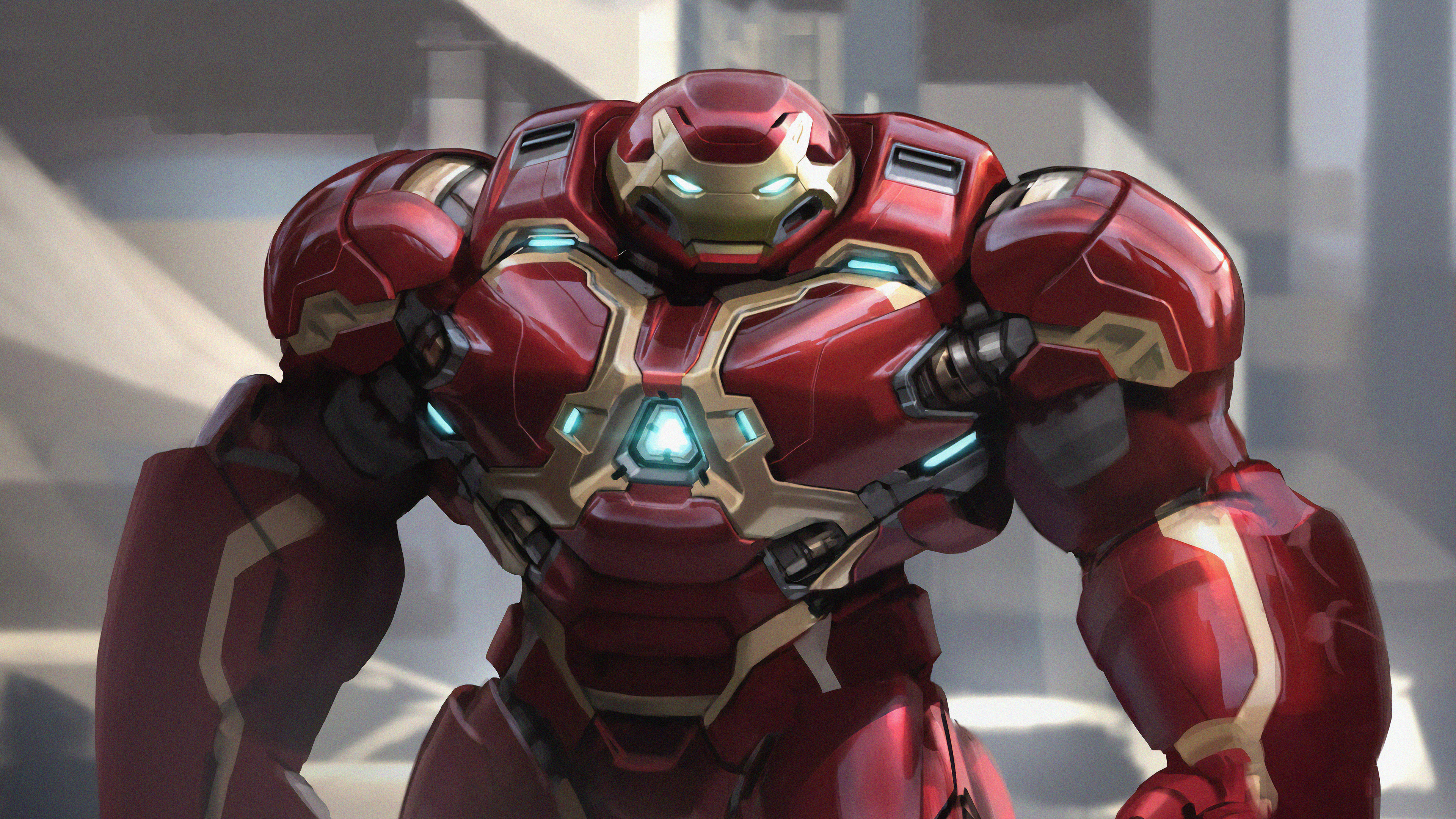 Hulkbuster 4K Minimal Wallpapers