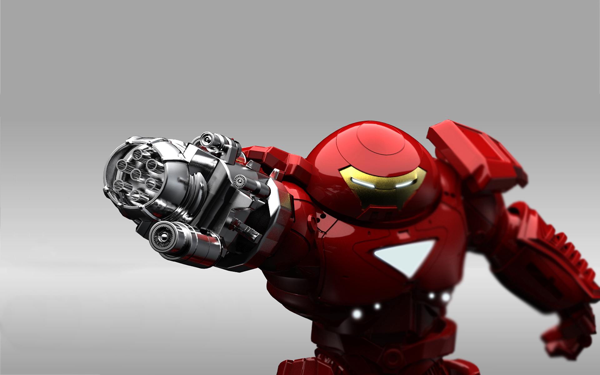 Hulkbuster 4K Minimal Wallpapers