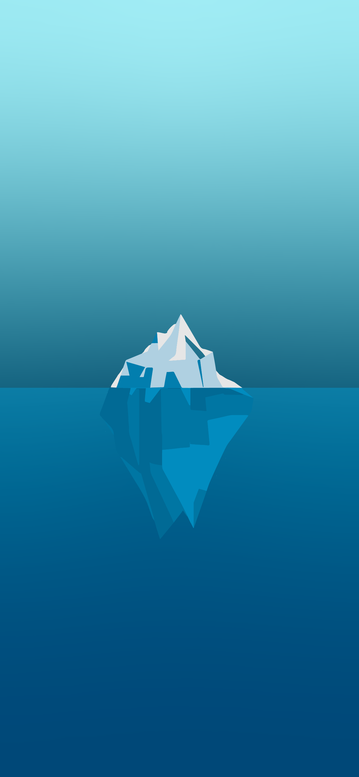 Iceberg Minimal Wallpapers