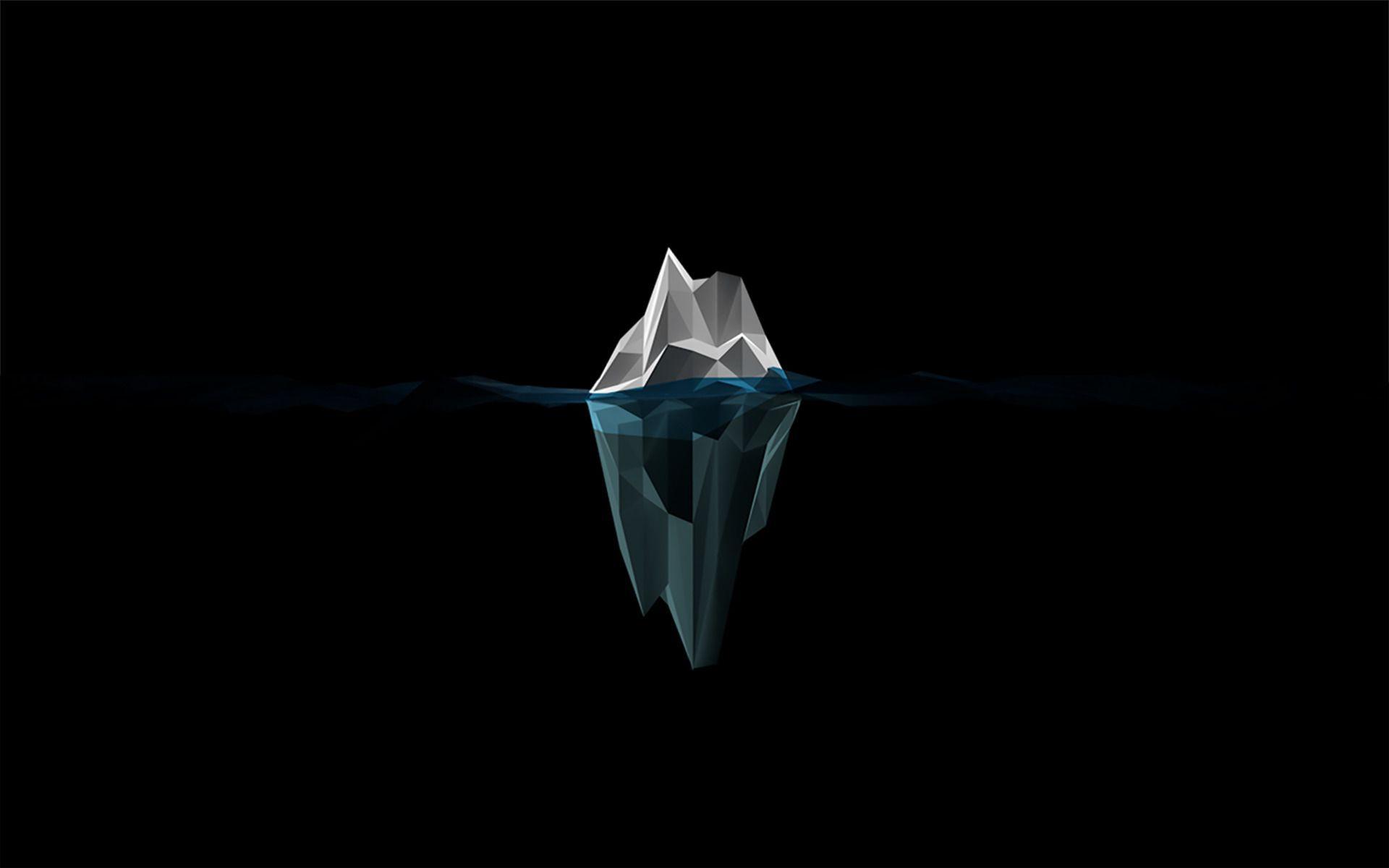 Iceberg Minimal Wallpapers