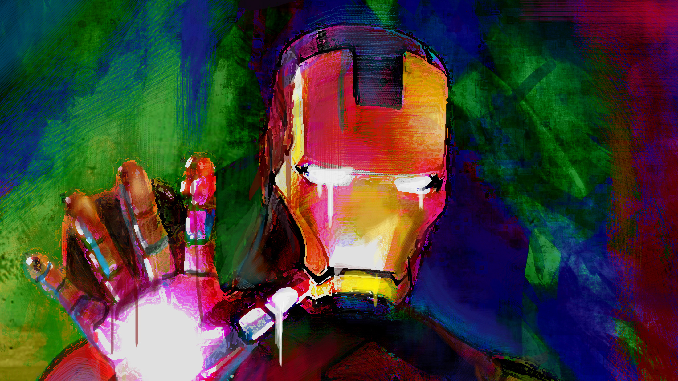 Iron Man Colorful Wallpapers