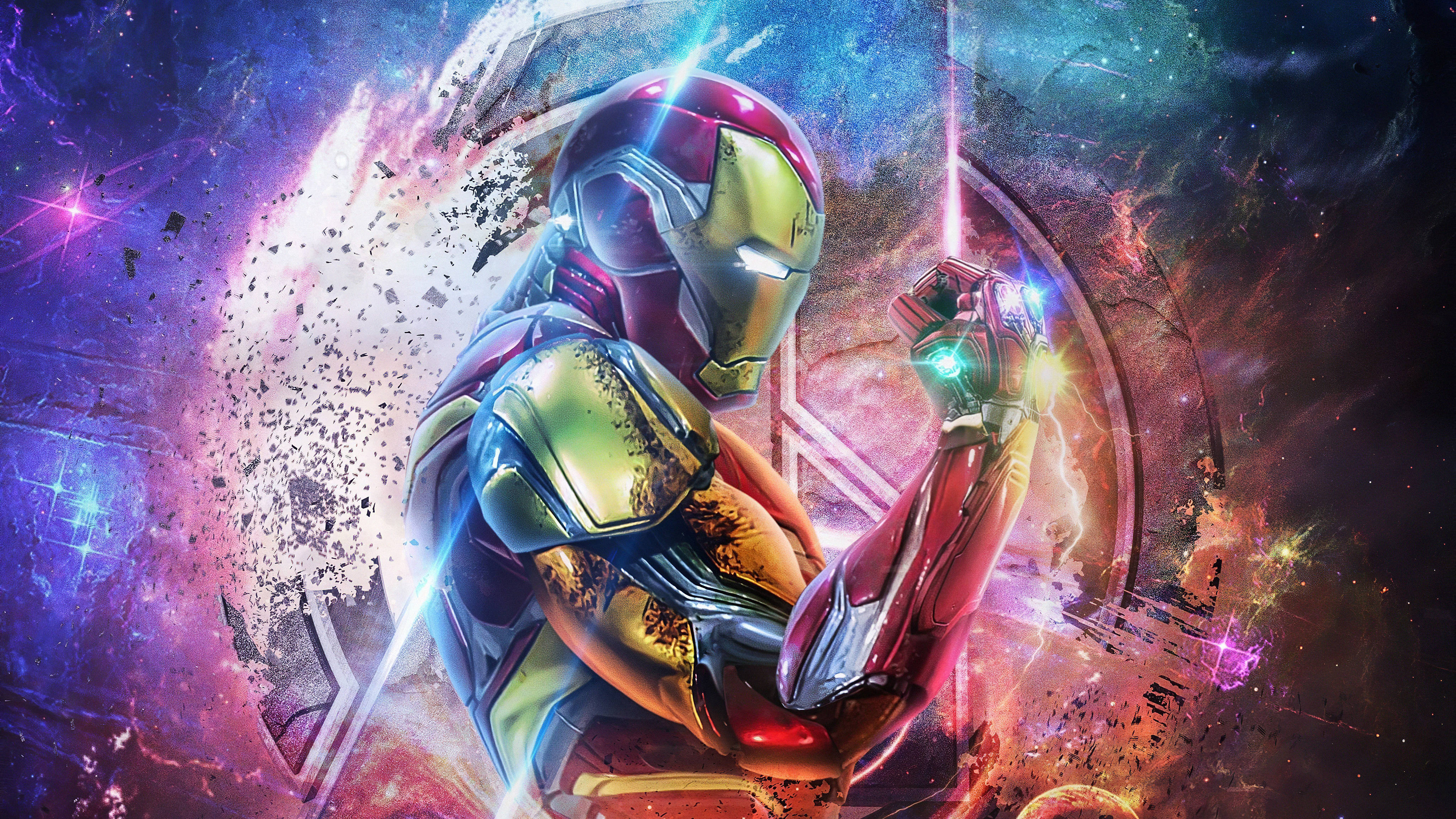 Iron Man Colorful Wallpapers