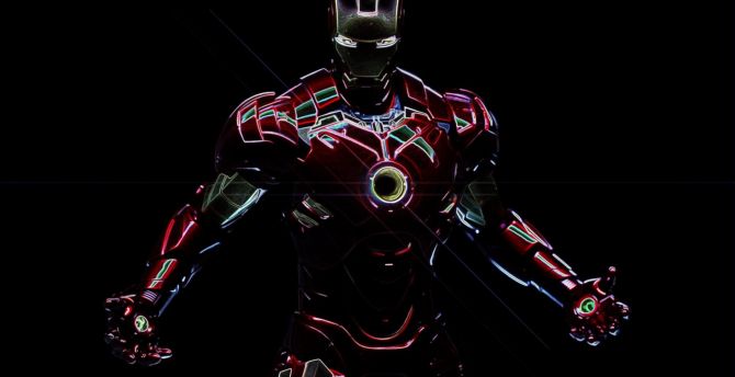 Iron Man Colorful Wallpapers