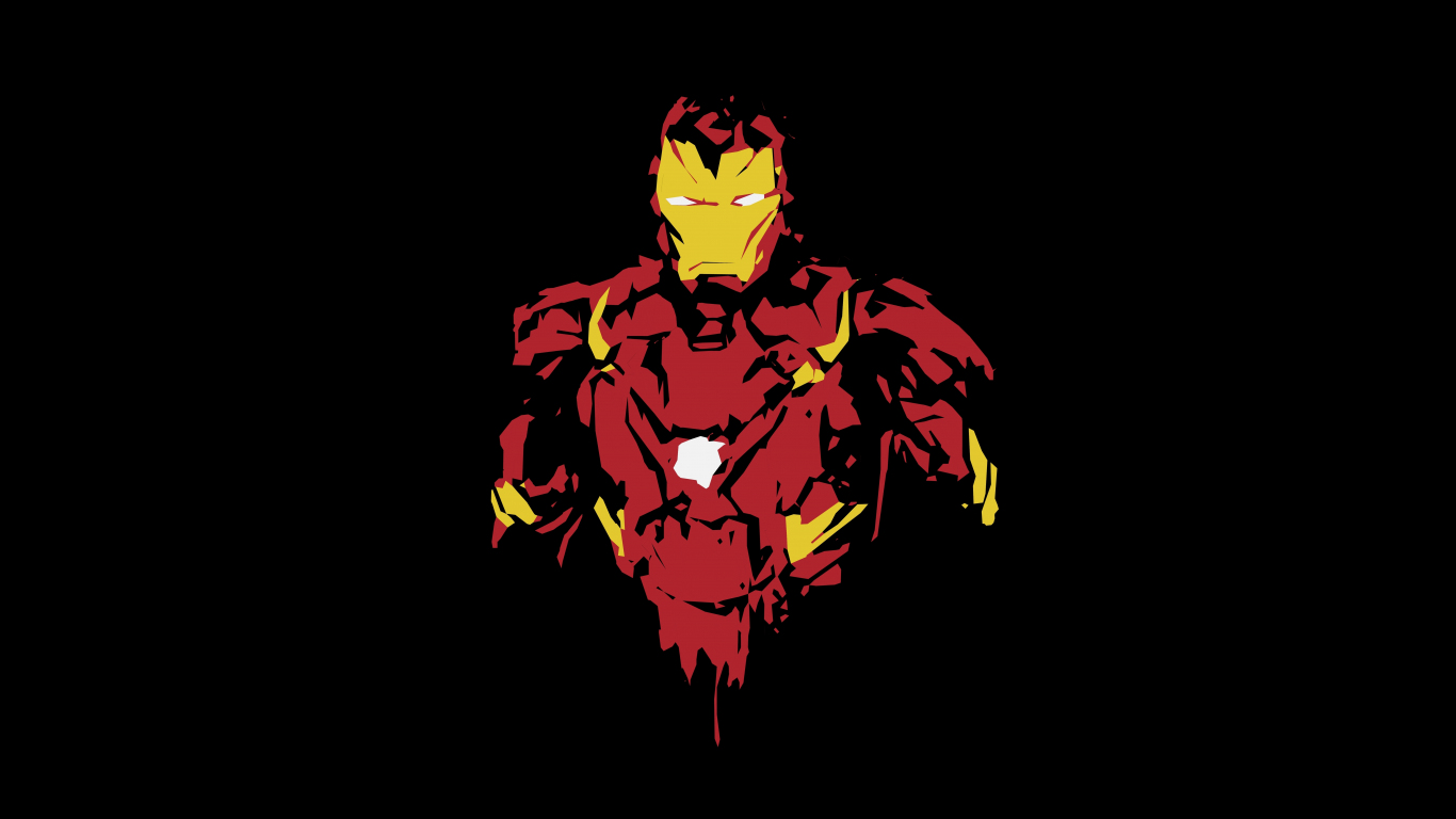 Iron Man Minimalism 2 Wallpapers