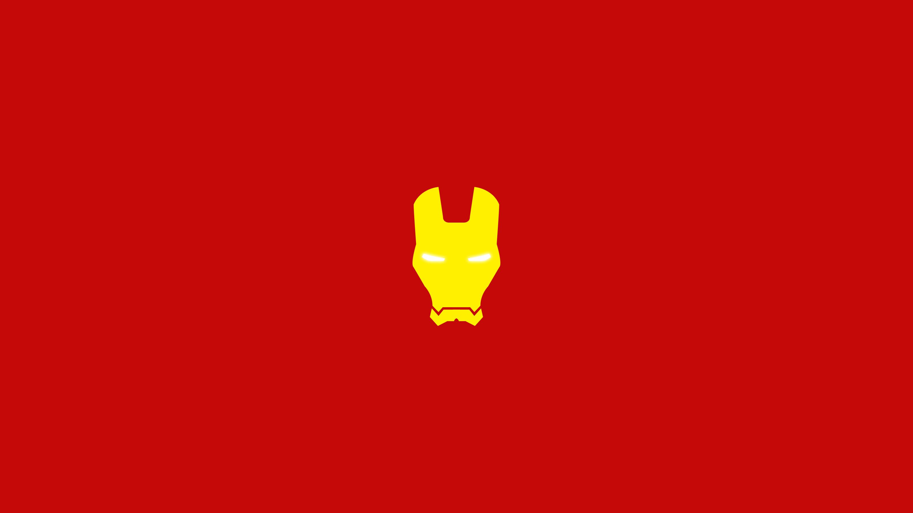 Ironman Flat Minimal Artwork Wallpapers