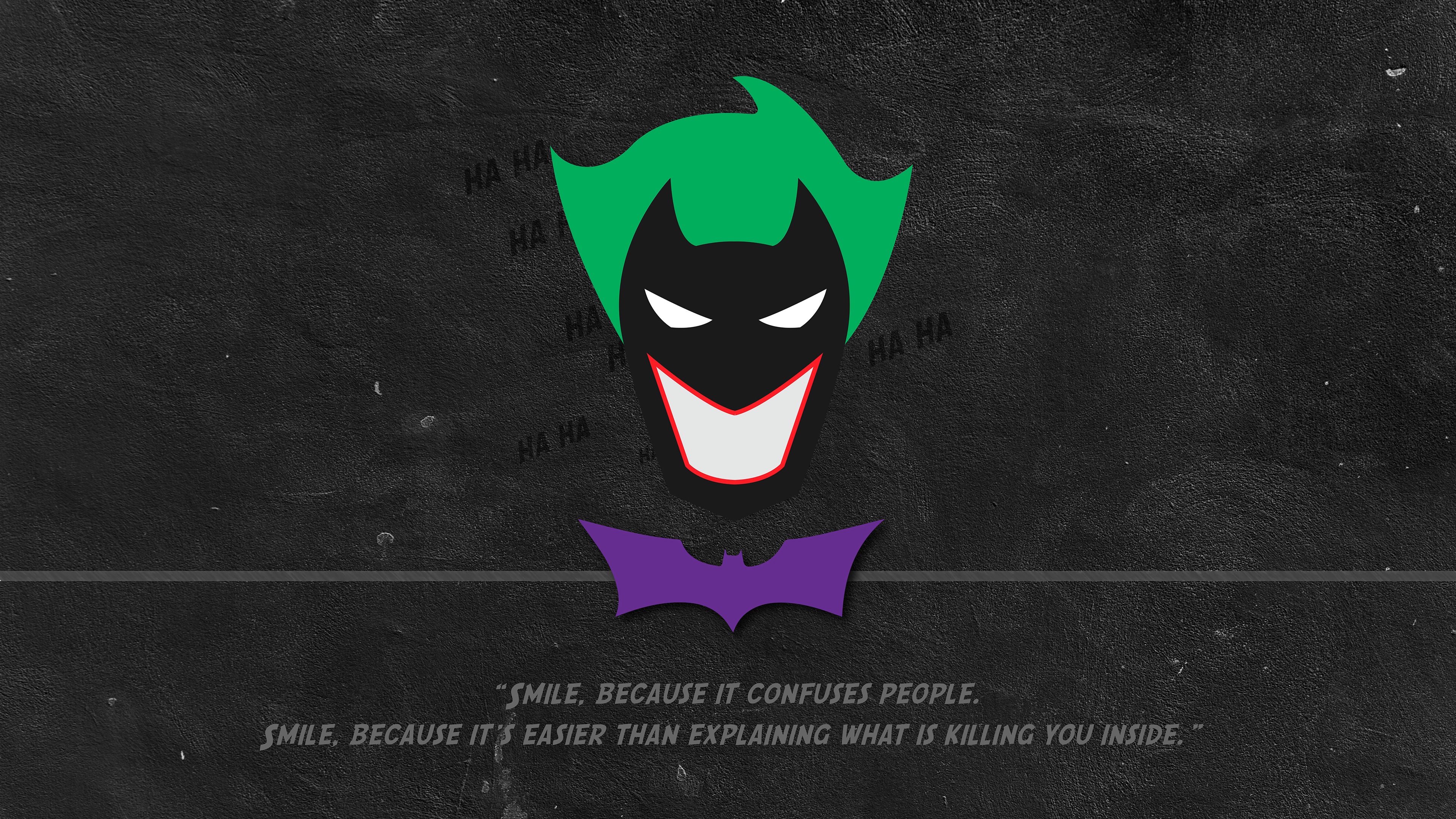 Joker Minimalism Wallpapers