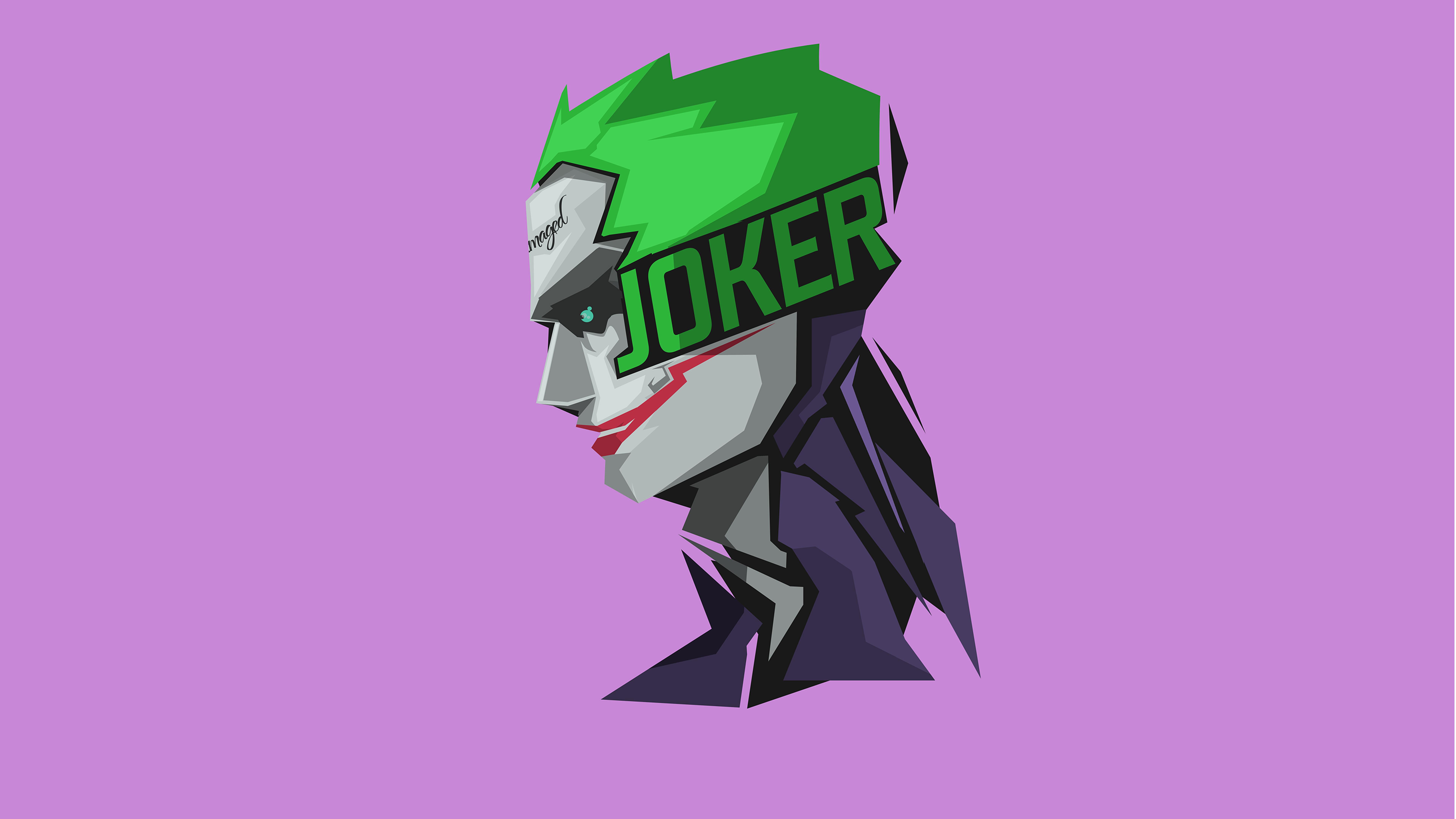 Joker Minimalist Face Wallpapers