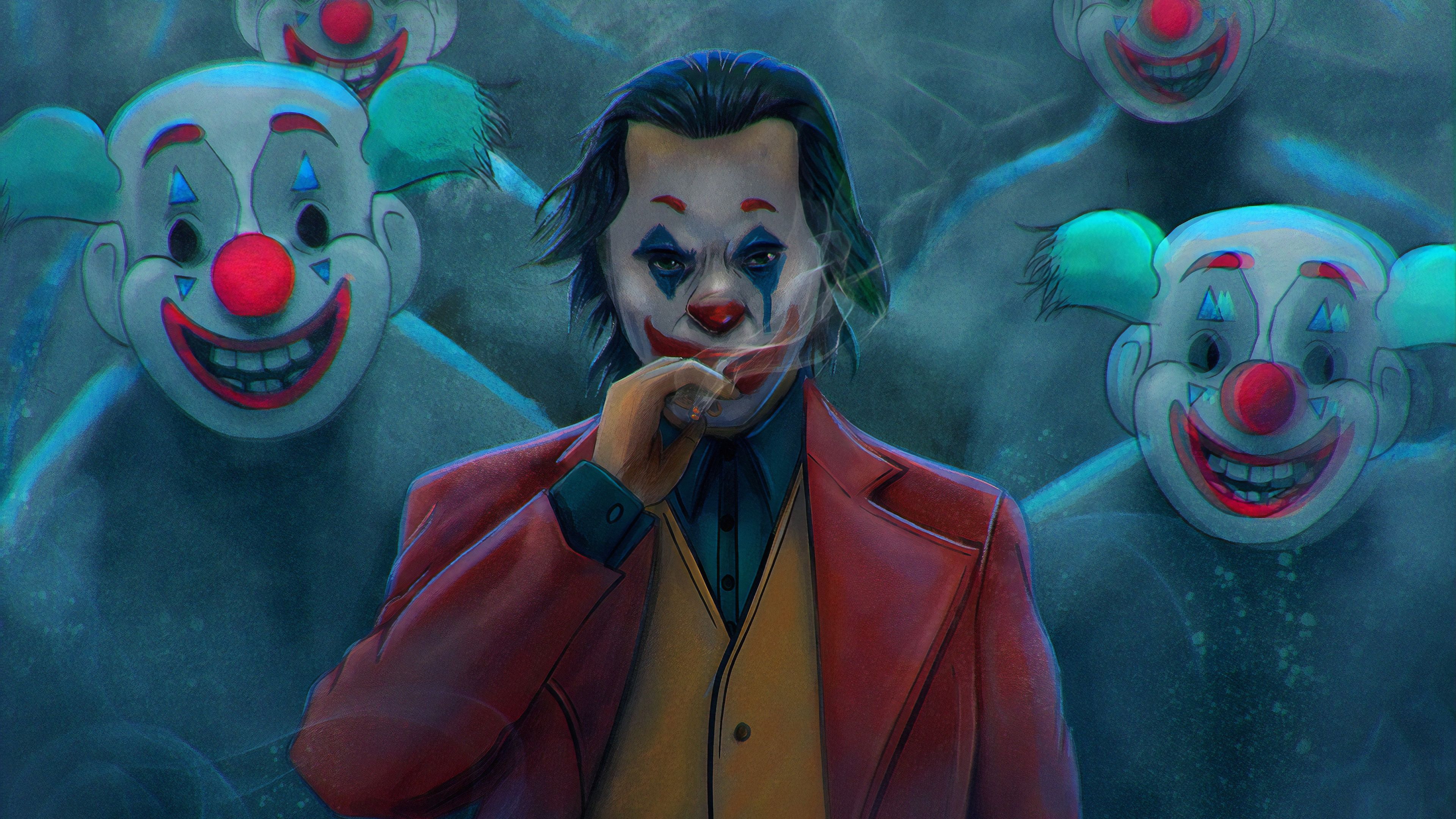 Joker Smoking Wallpapers