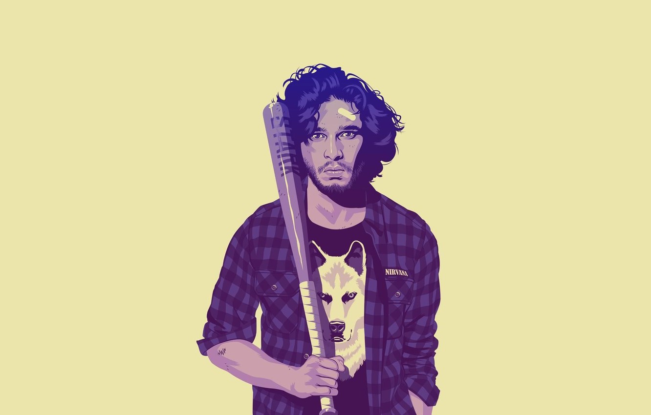 Jon Snow Minimalism Wallpapers