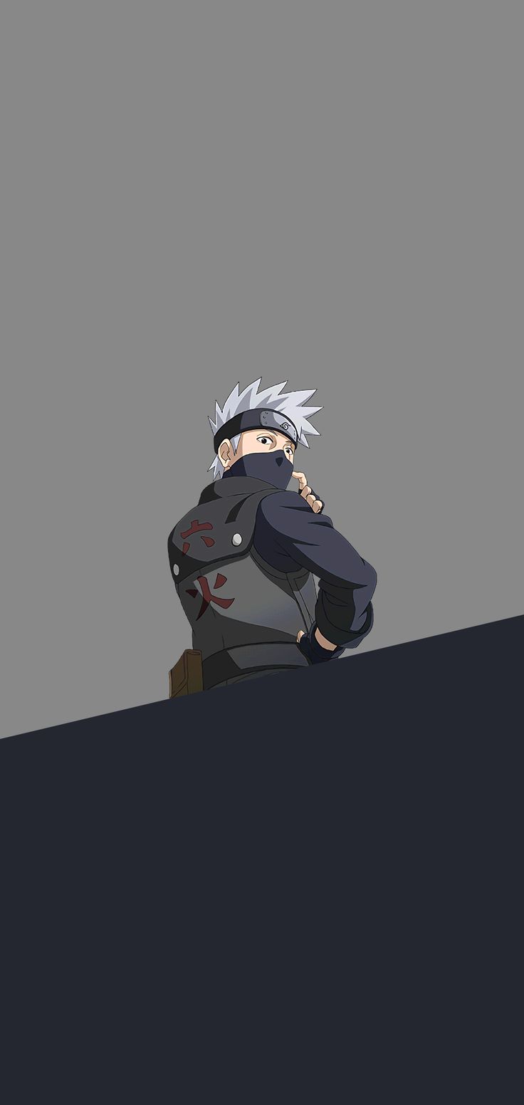 Kakashi Hatake Naruto Minimal Wallpapers