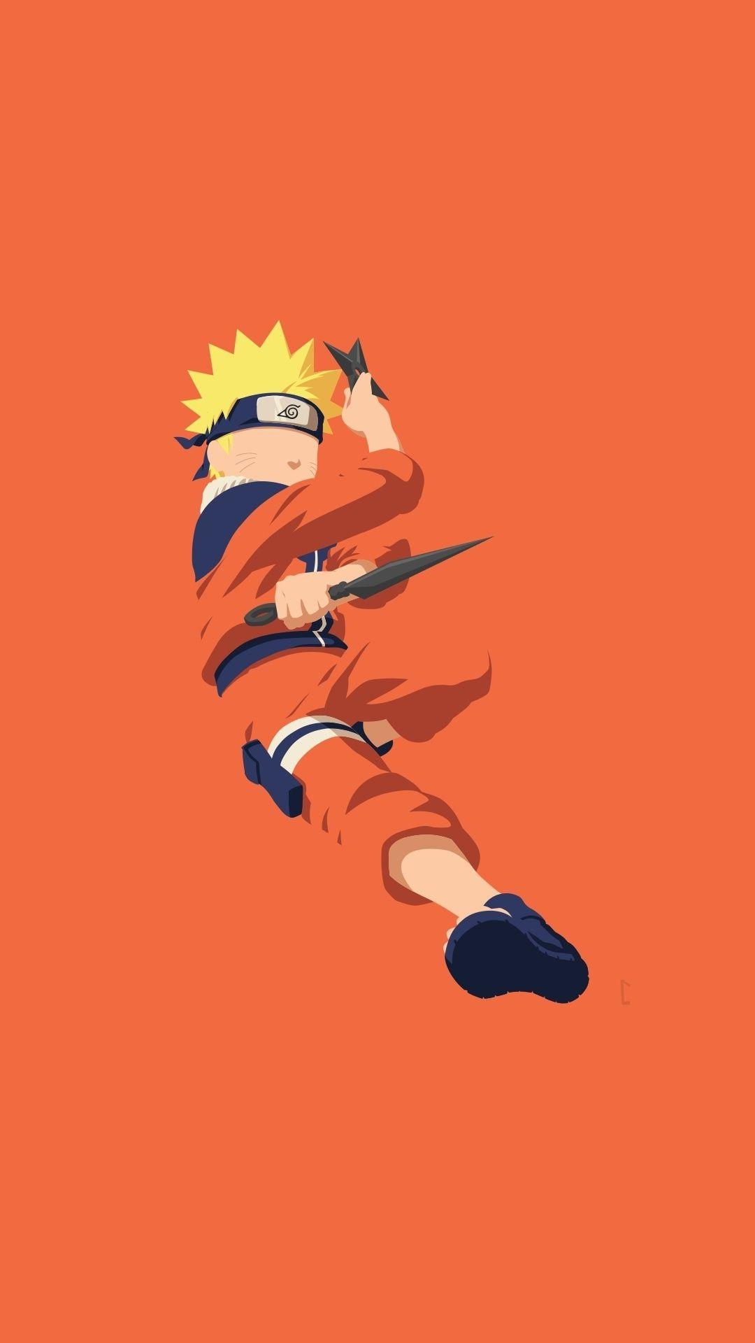 Kakashi Hatake Naruto Minimal Wallpapers