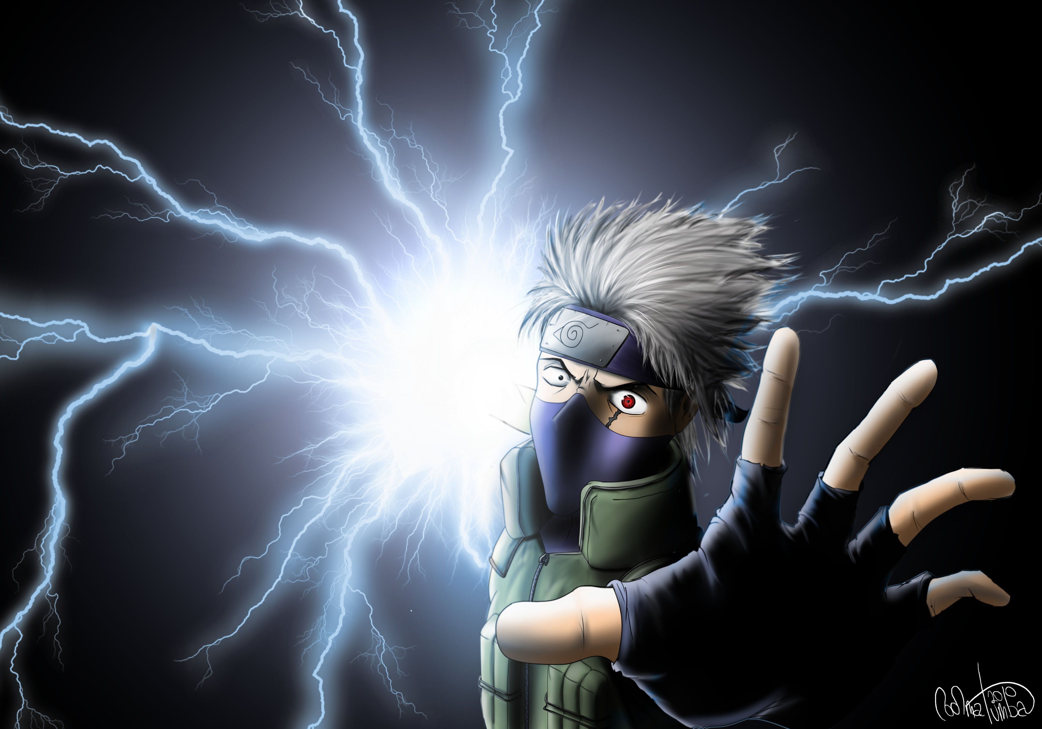 Kakashi Hatake Naruto Minimal Wallpapers