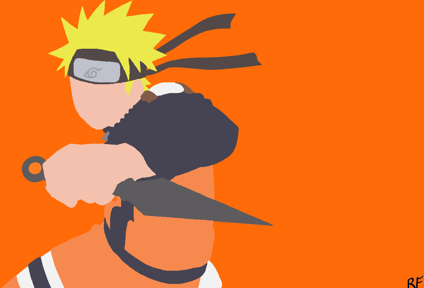 Kakashi Hatake Naruto Minimal Wallpapers