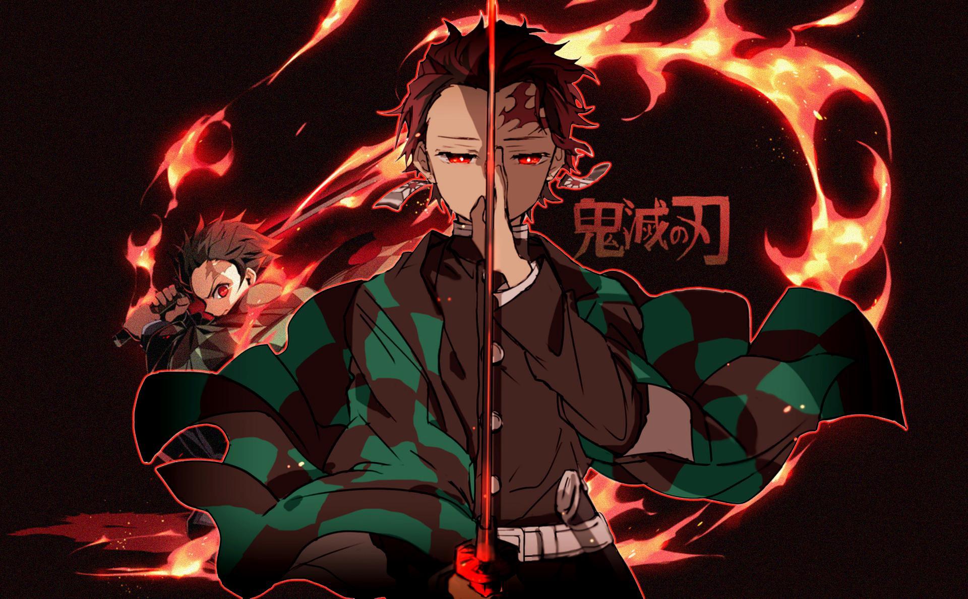 Kamado Tanjirou Warding Mask Wallpapers