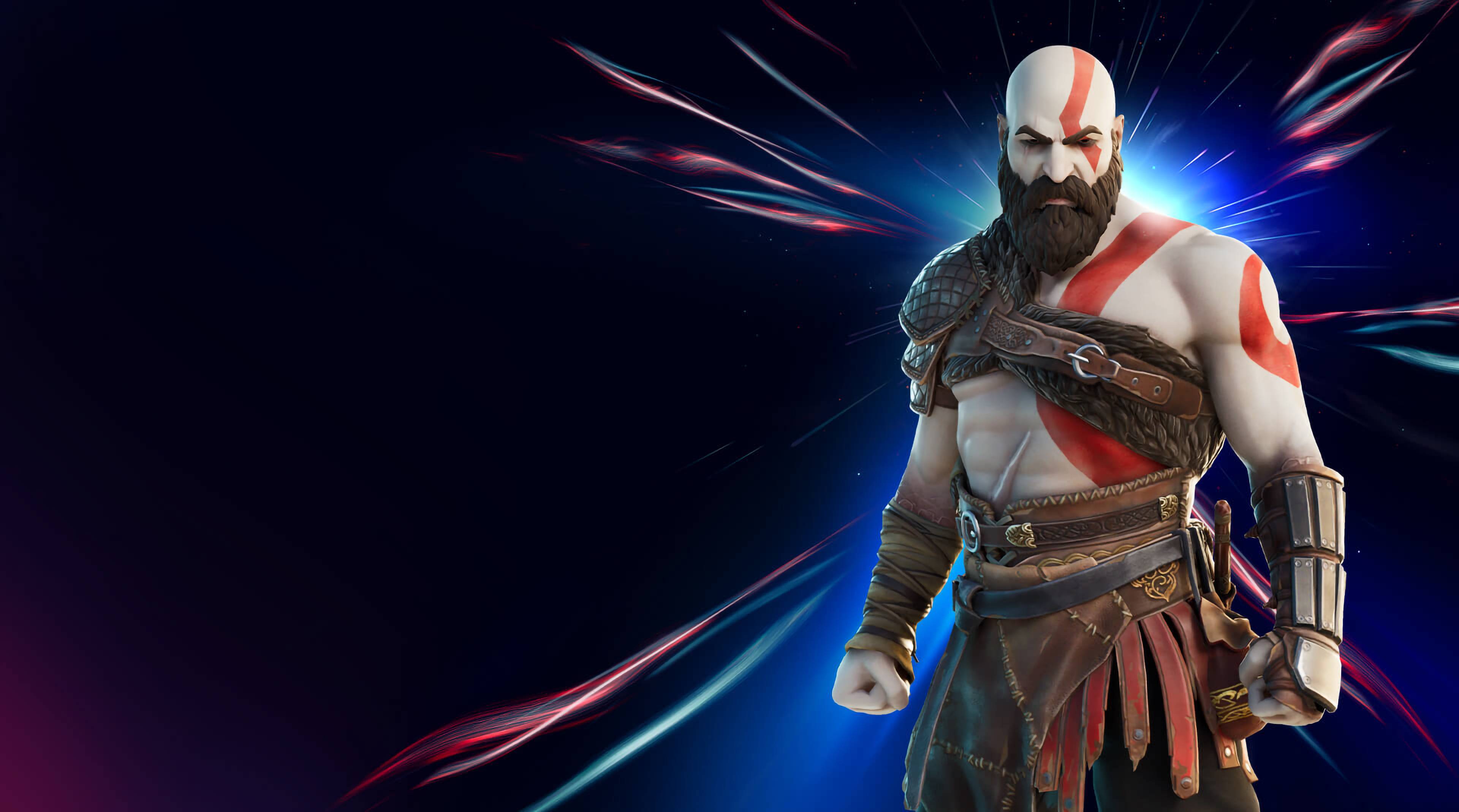 Kratos 10K Vector Art Wallpapers