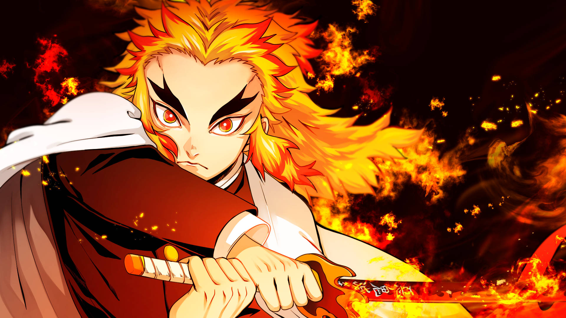 Kyojuro Rengoku 4K Demon Slayer Kimetsu No Yaiba Wallpapers