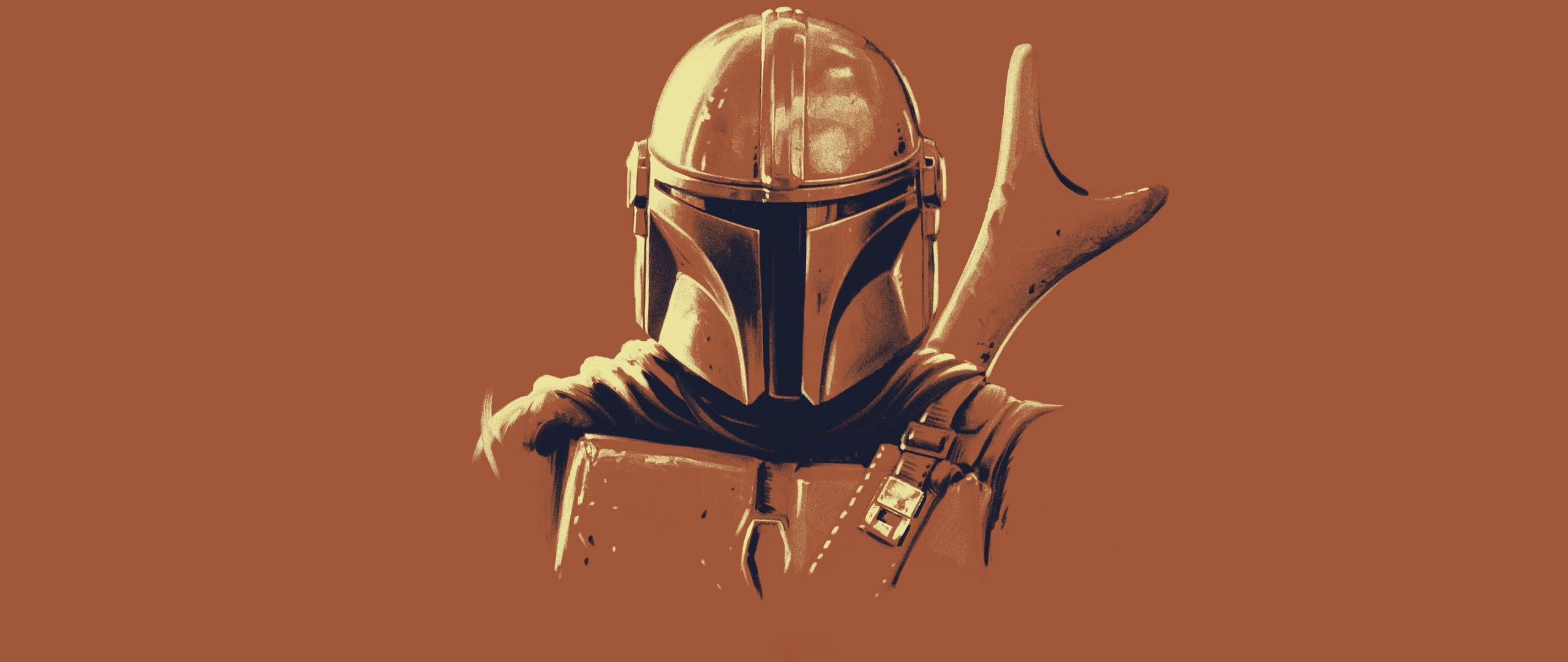 Mandalorian Minimalism Wallpapers