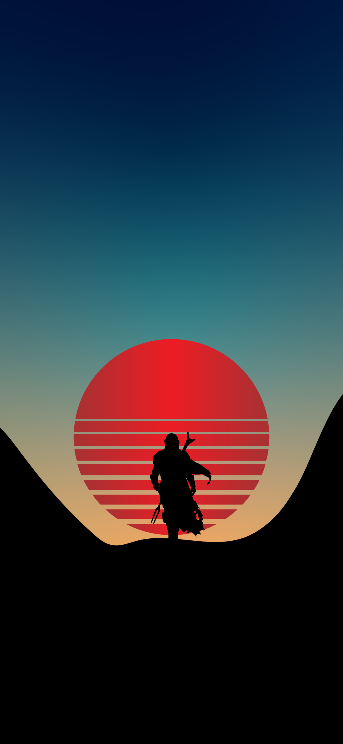 Mandalorian Minimalism Wallpapers