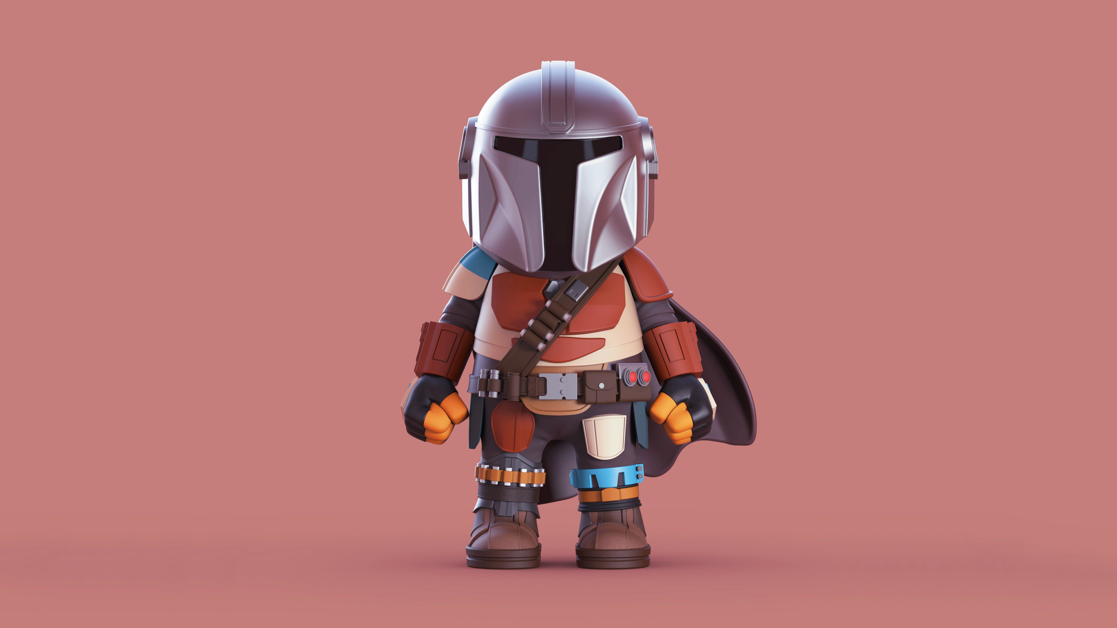 Mandalorian Minimalism Wallpapers