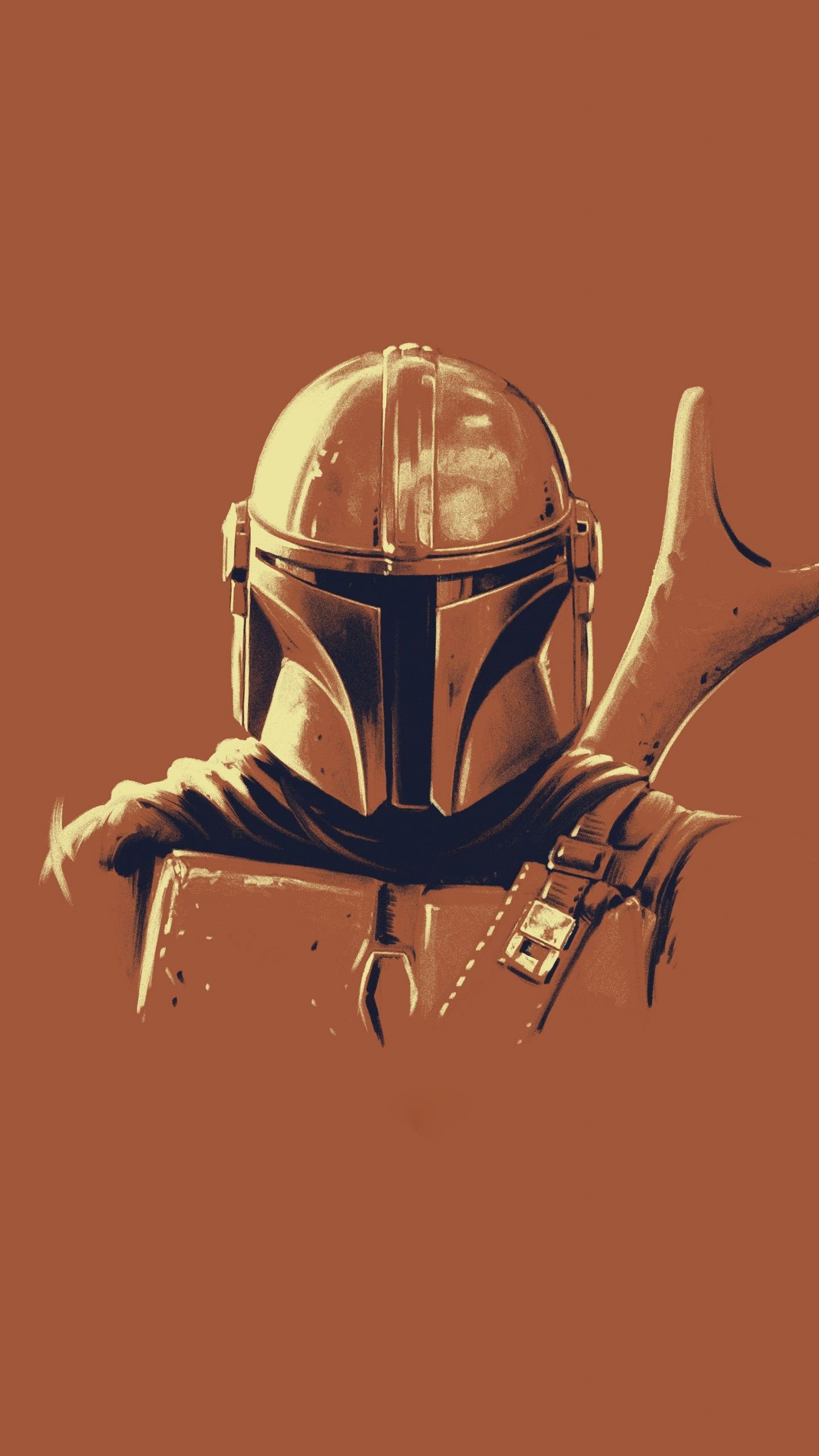 Mandalorian Minimalist Wallpapers