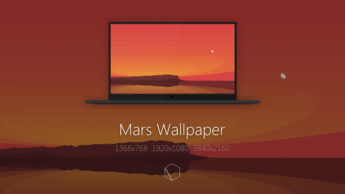 Mars Minimalist Wallpapers