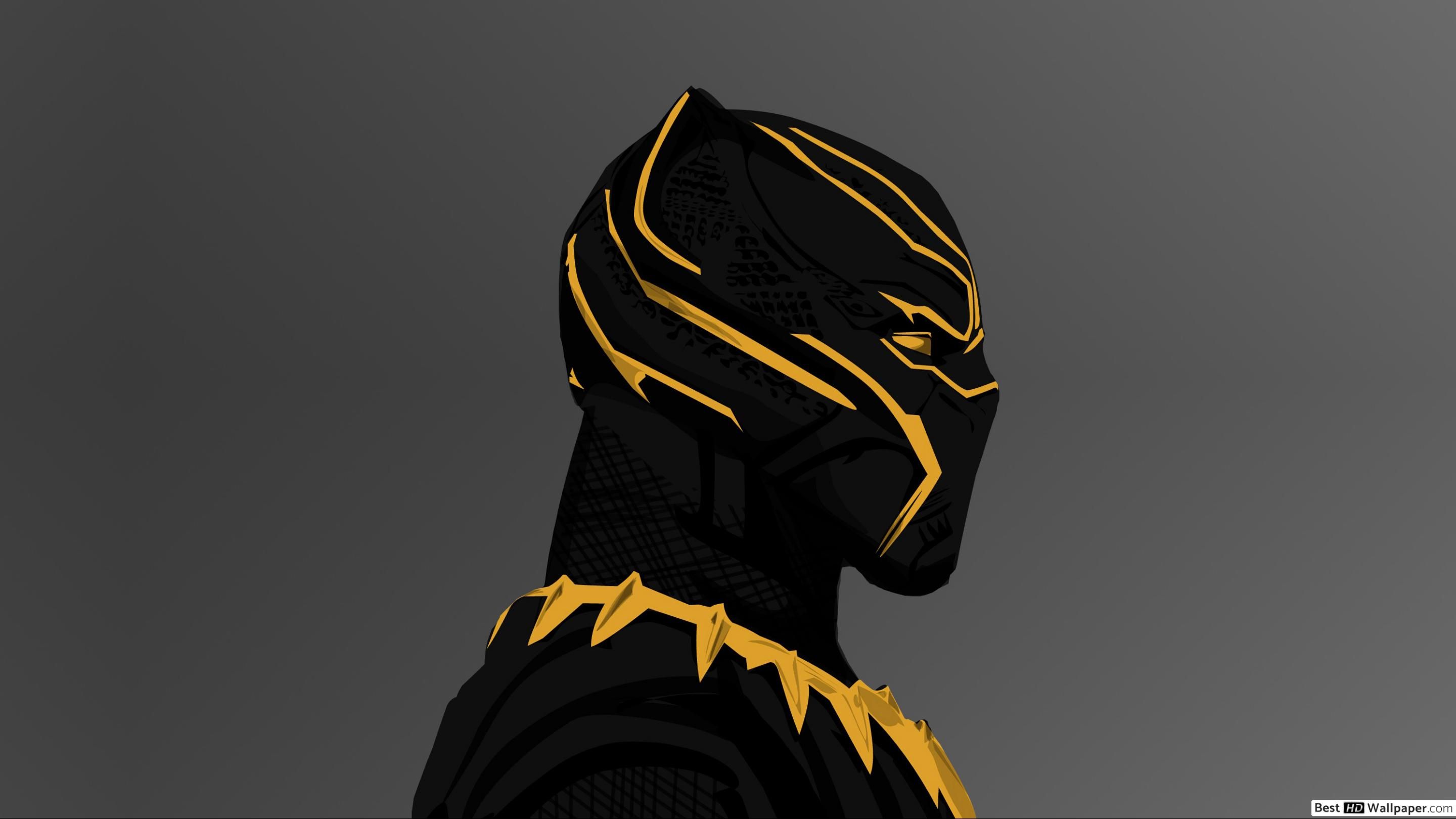 Marvel Black Panther Minimal Wallpapers