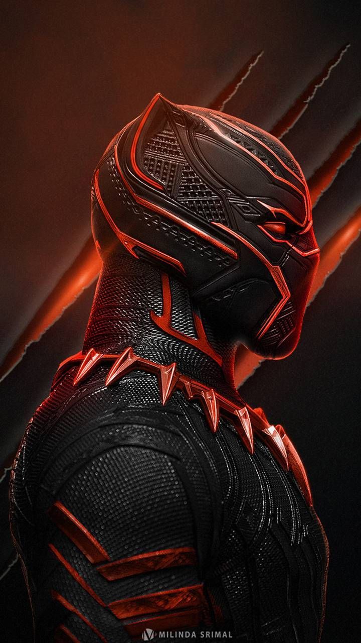 Marvel Black Panther Minimal Wallpapers