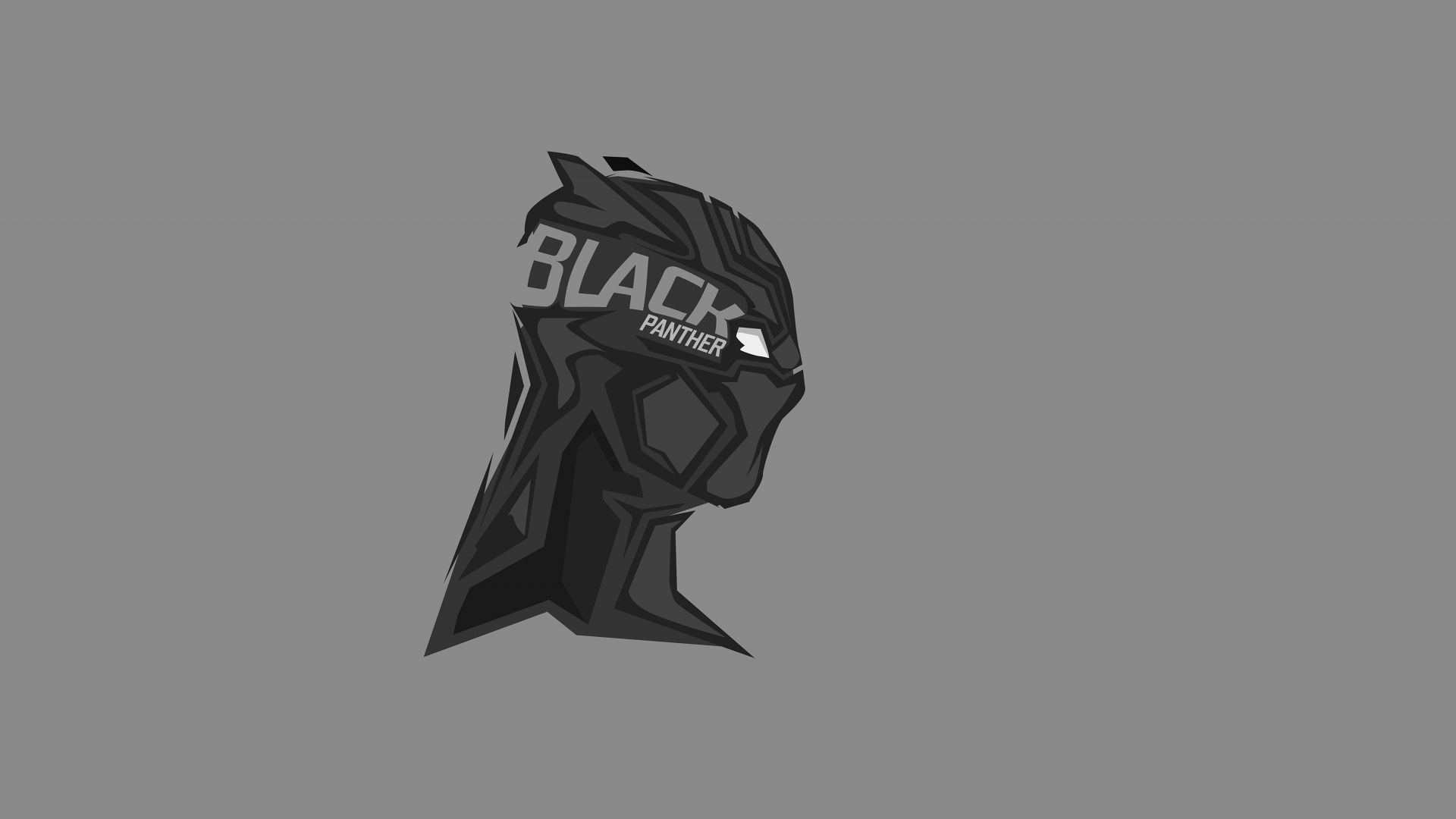 Marvel Black Panther Minimal Wallpapers