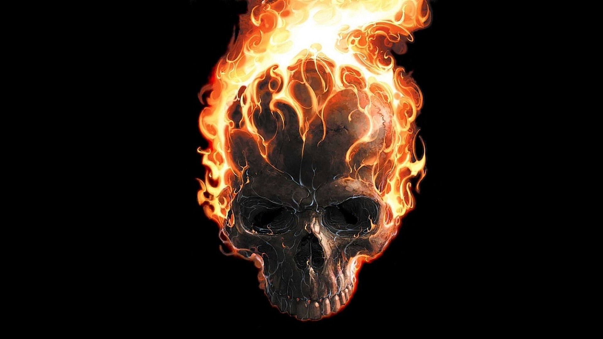 Marvel Ghost Rider Minimalist Wallpapers