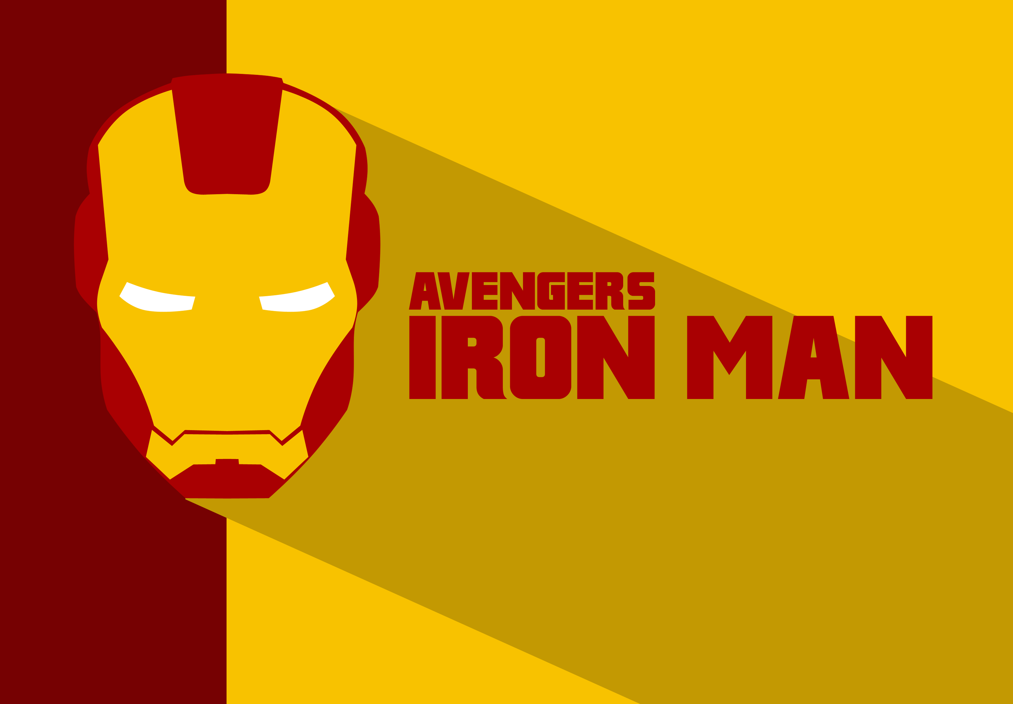 Marvel Iron Man Minimalist Wallpapers