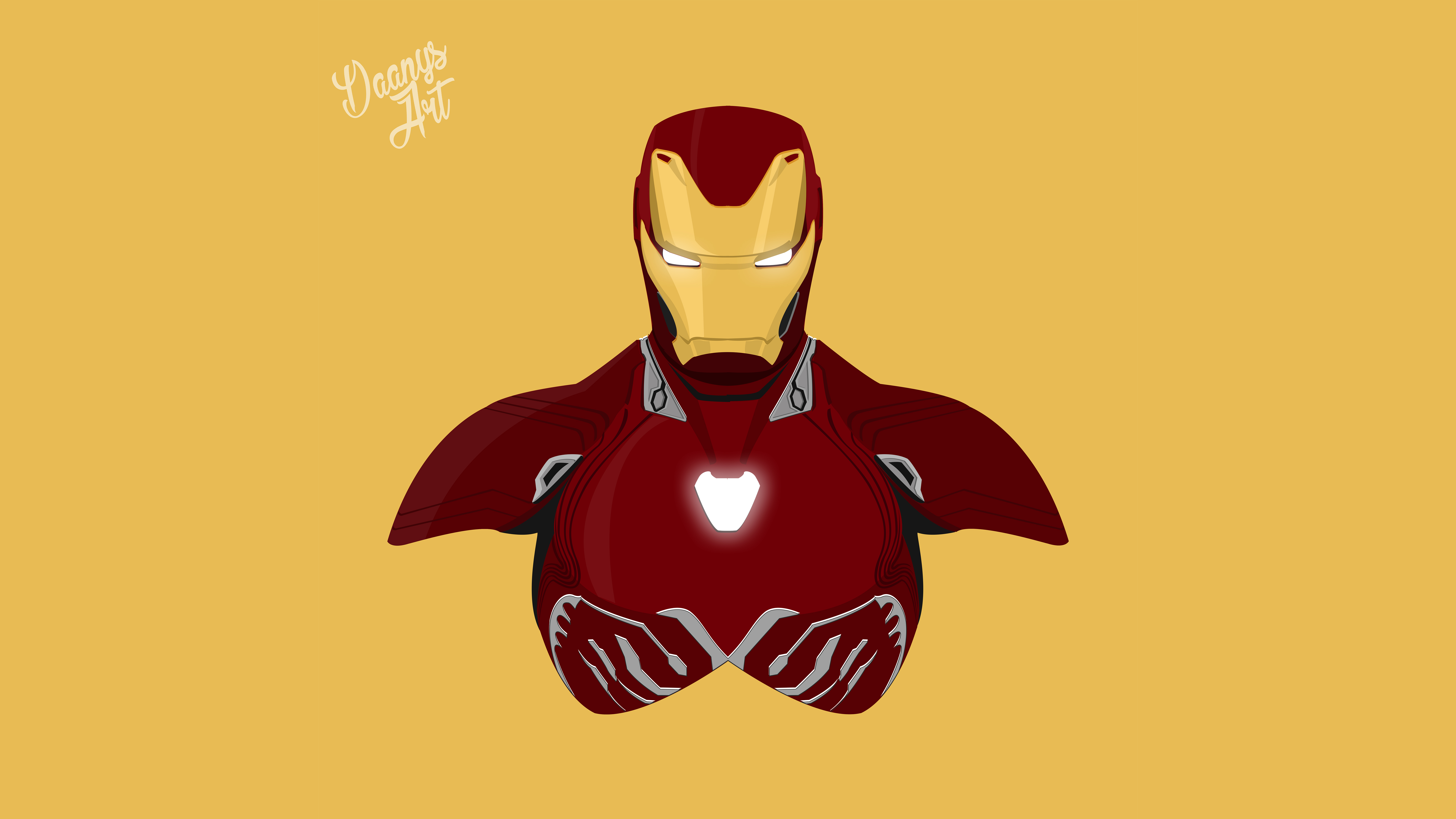 Marvel Iron Man Minimalist Wallpapers