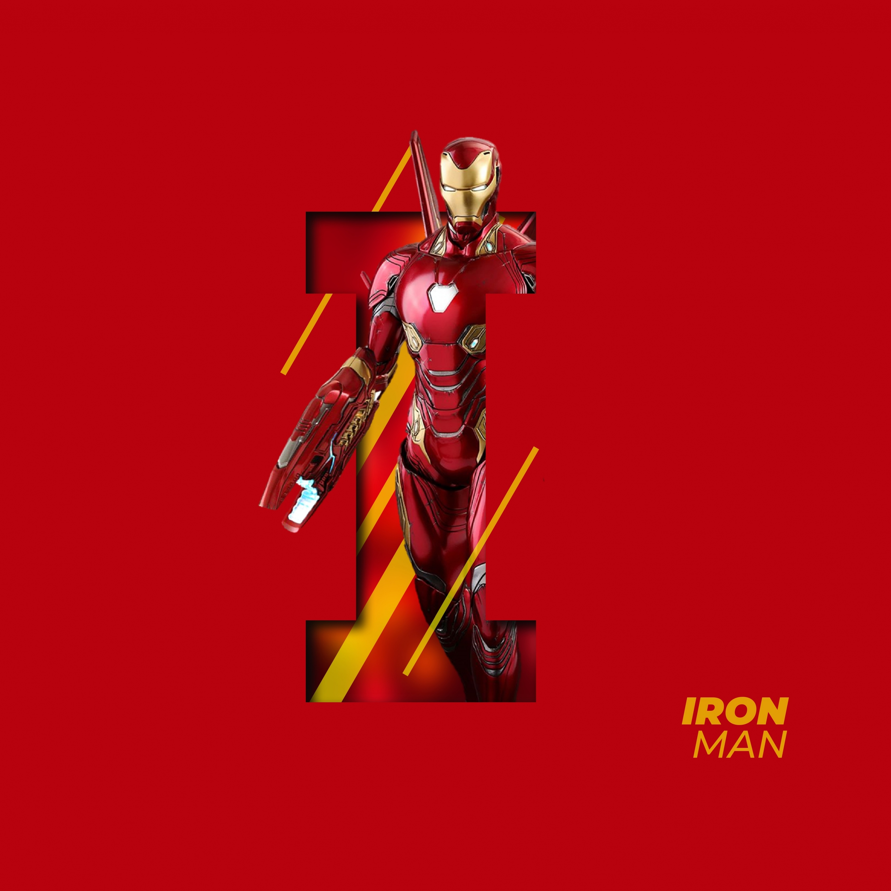 Marvel Iron Man Minimalist Wallpapers