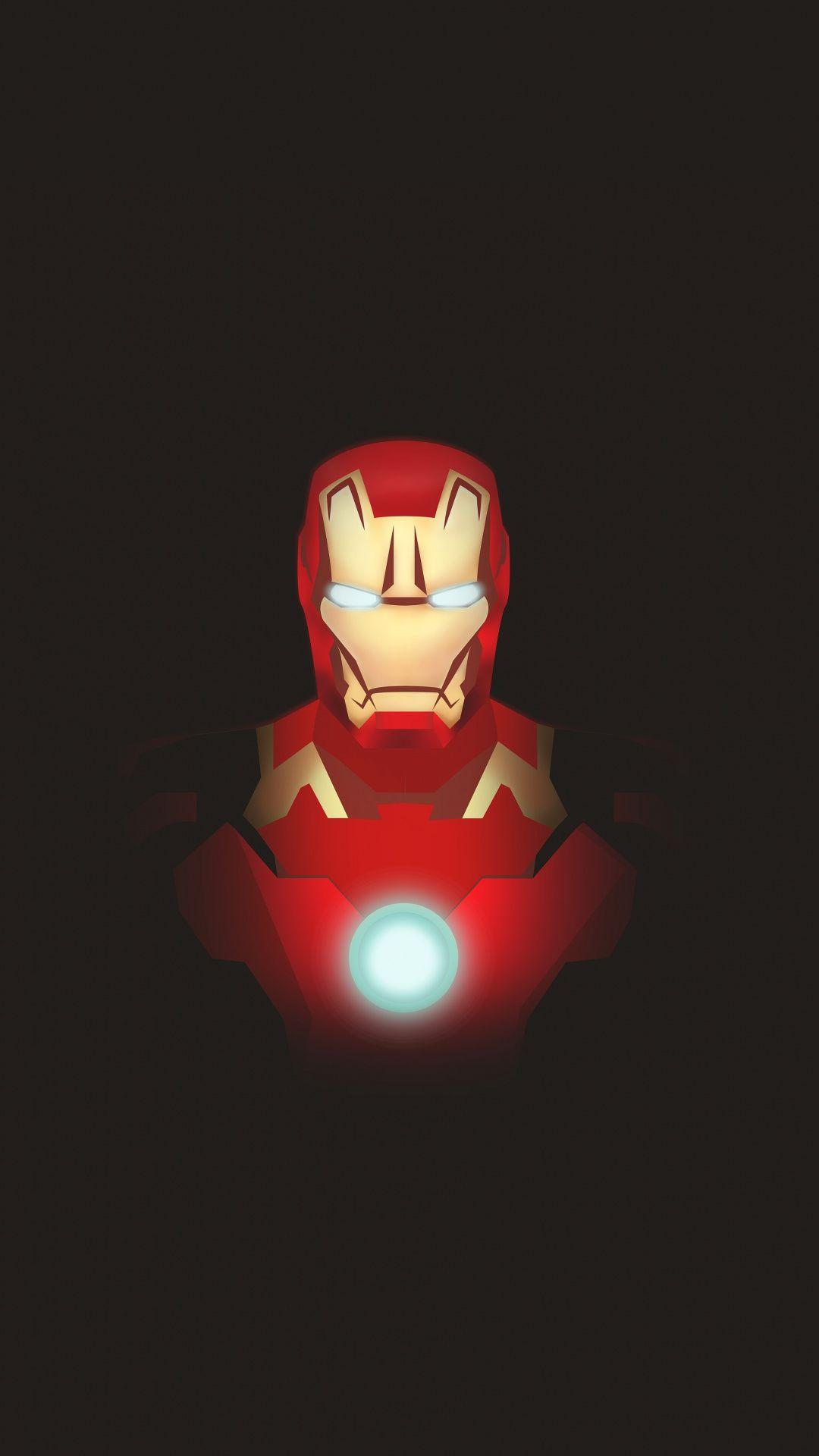 Marvel Iron Man Minimalist Wallpapers