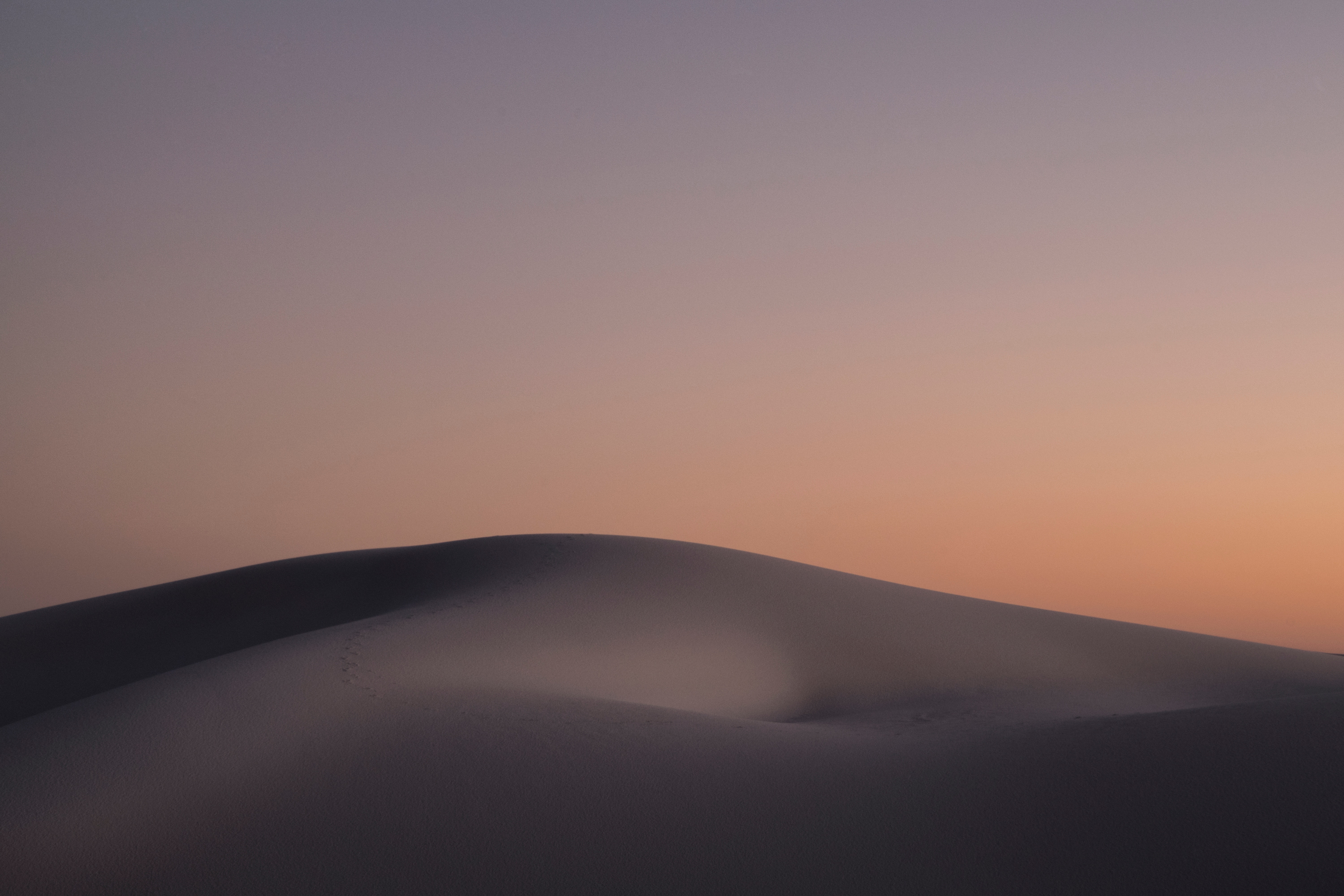 Minimal Artistic Desert Sunset Wallpapers