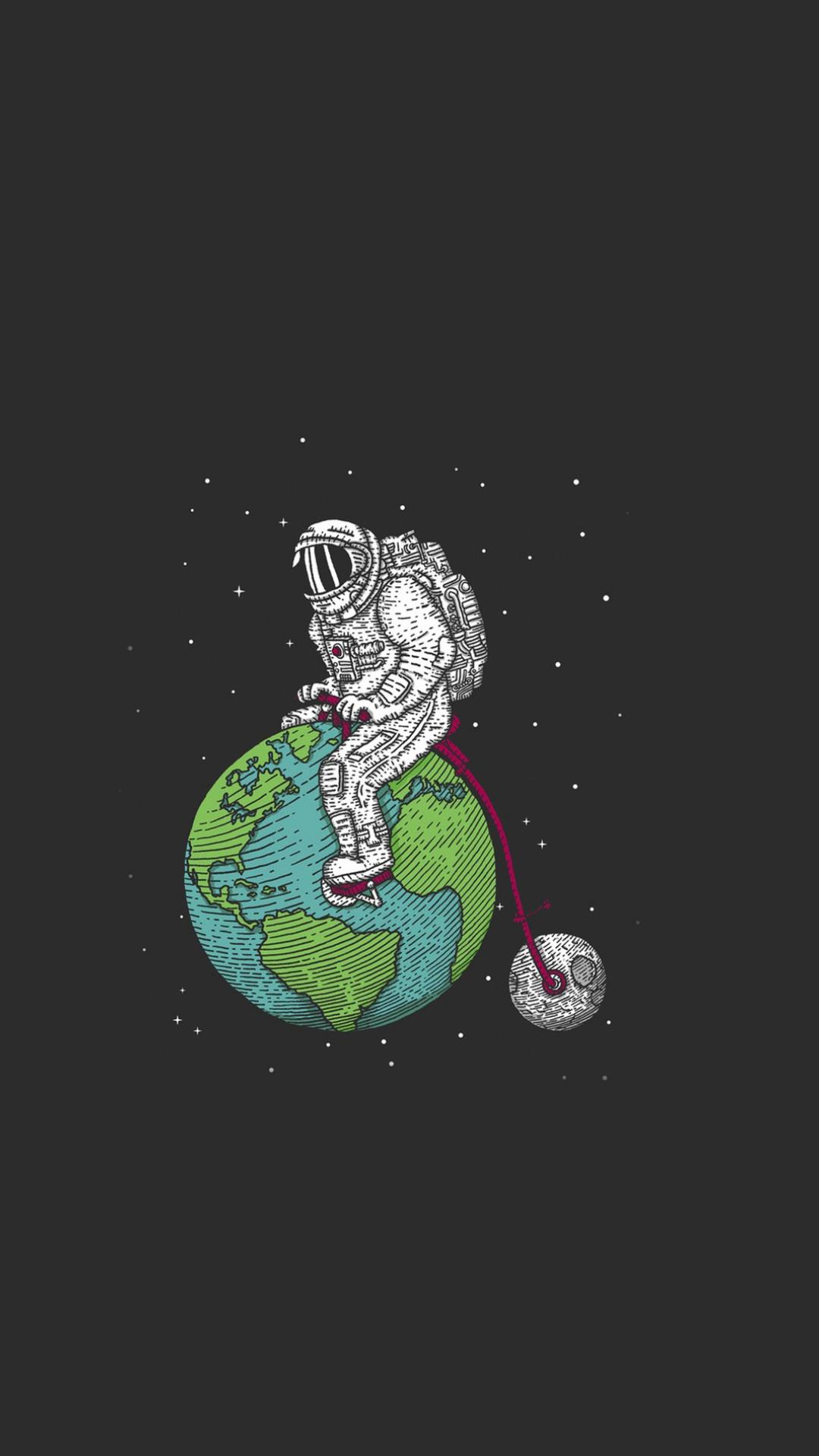 Minimal Astronaut Wallpapers