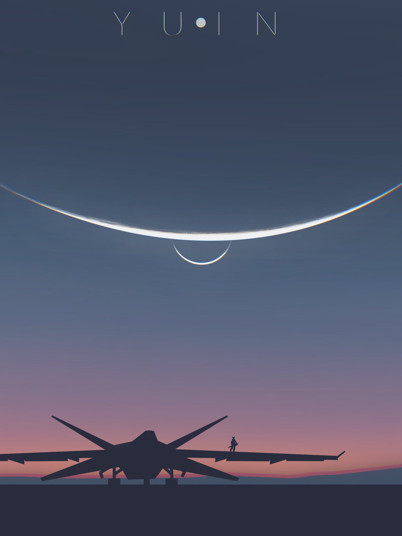 Minimal Eclipse Airplane Wallpapers