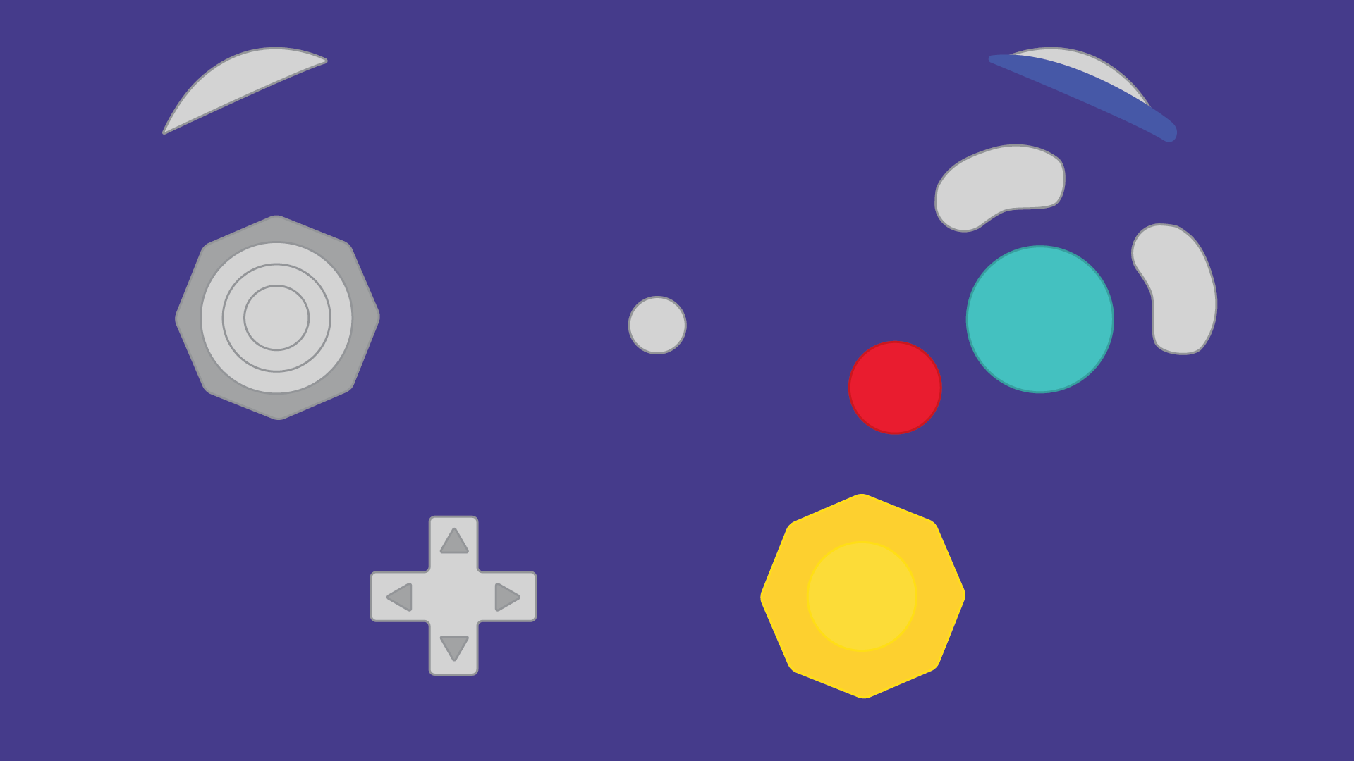 Minimal Gamecube Controller Wallpapers