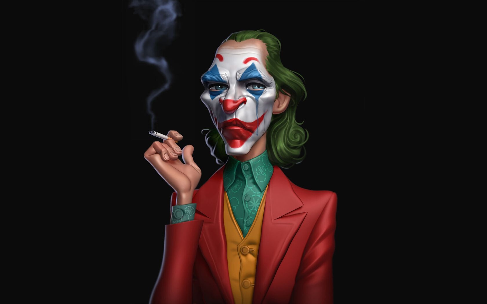 Minimal Joker Art Wallpapers