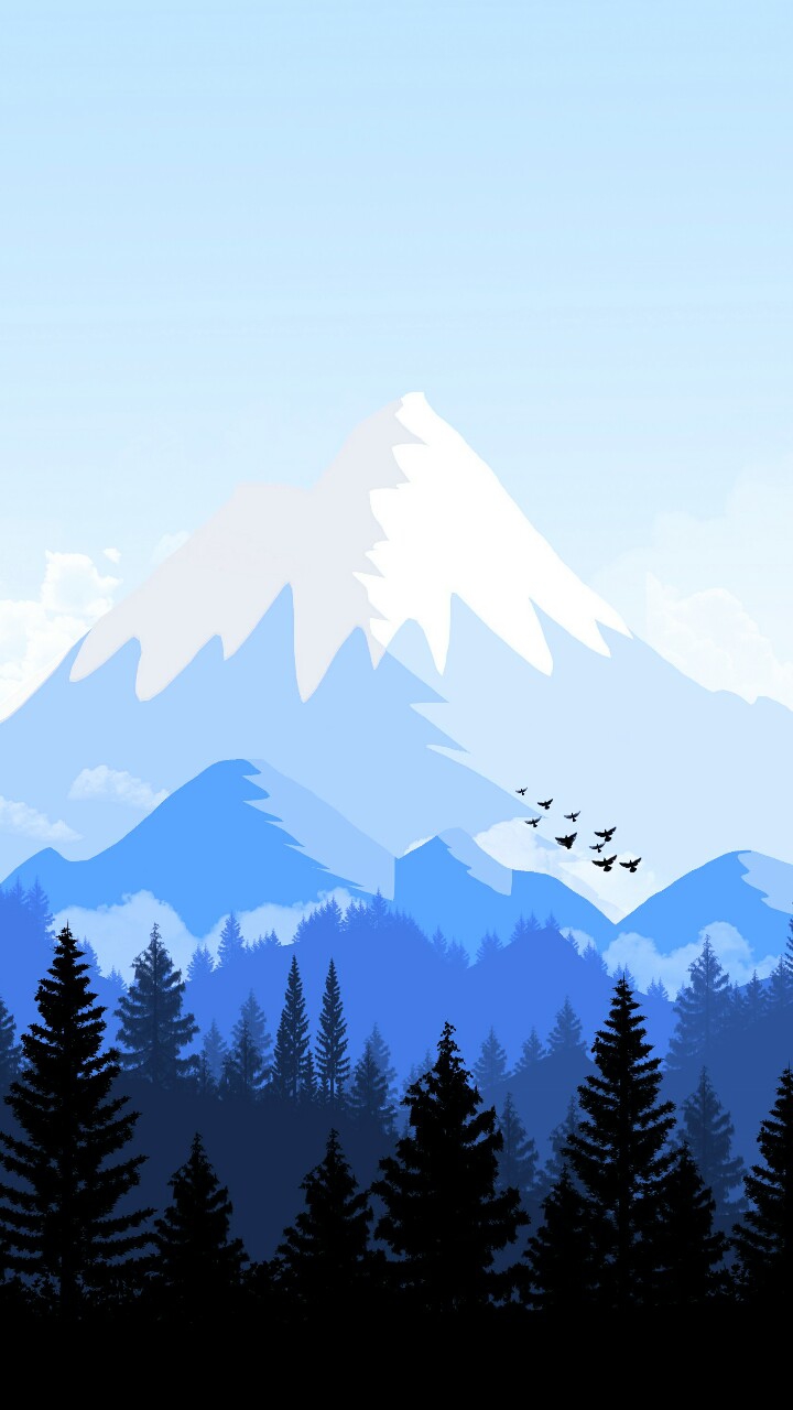 Minimal Mountain Wallpapers