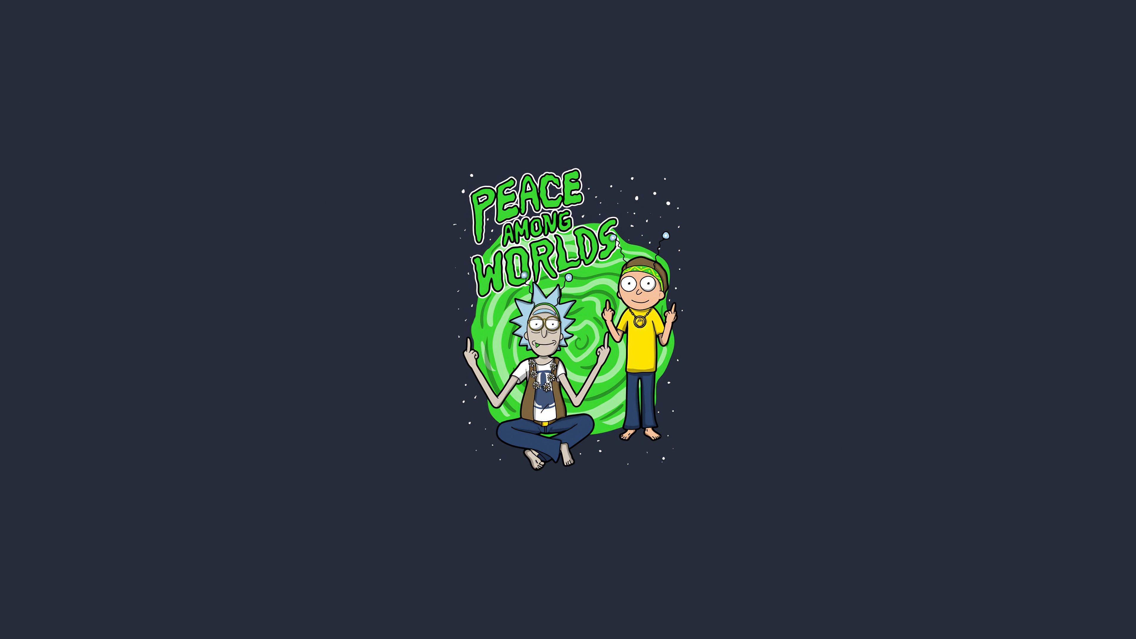 Minimal Rick And Morty Wallpapers